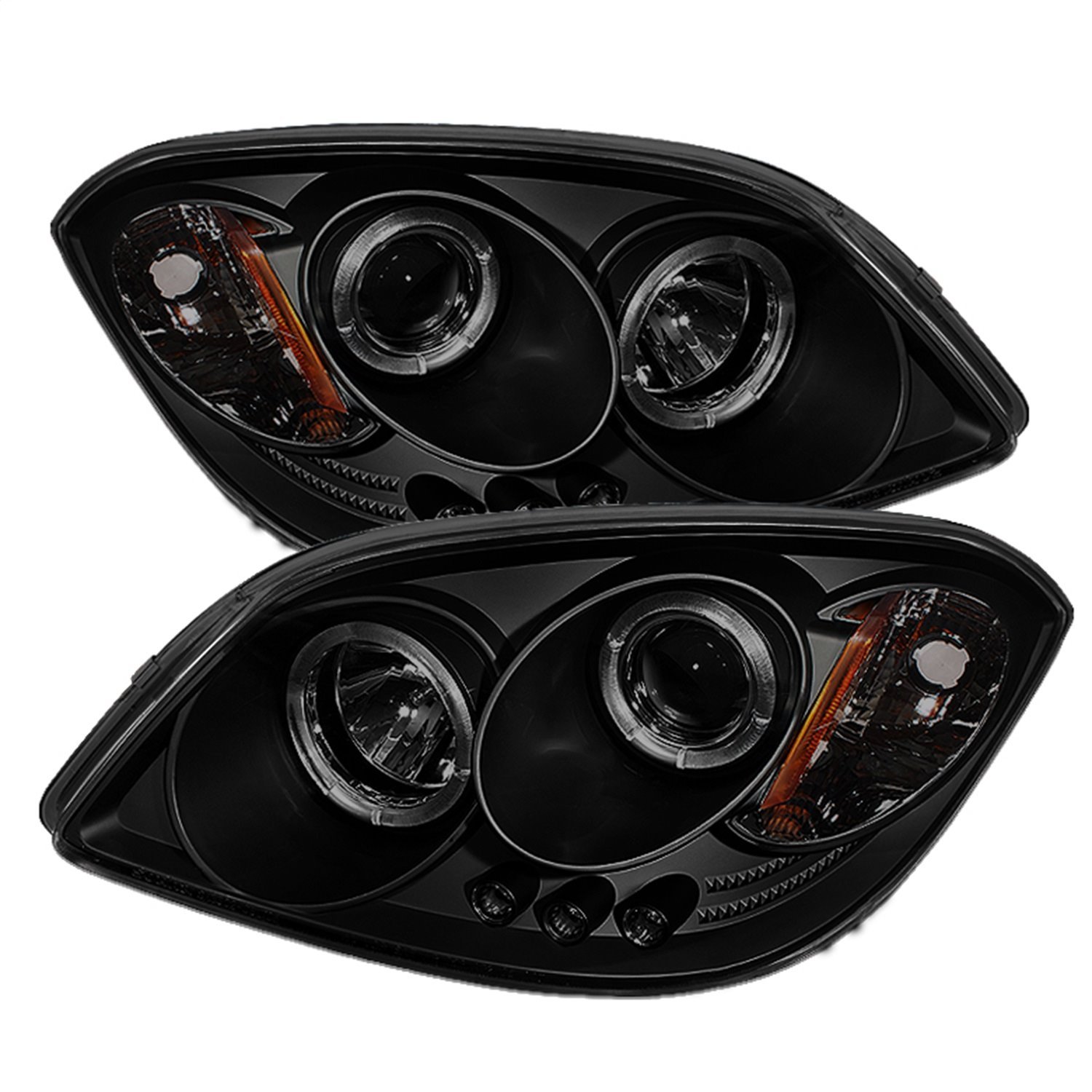 Halo LED Projector Headlights 2005-2010 Chevy Cobalt