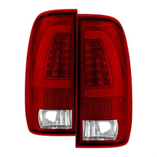 xTune Light Bar LED Tail Lights 1997-2003 Ford F150