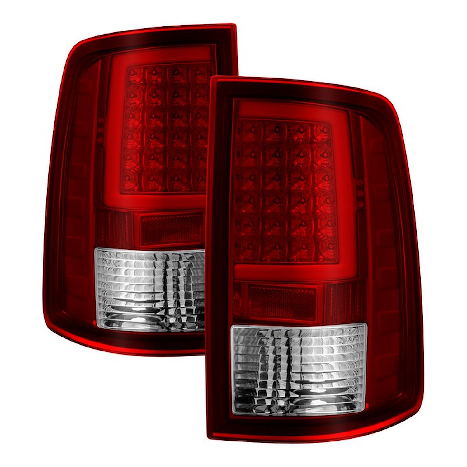 xTune Light Bar LED Tail Lights 2009-2018 Dodge Ram 1500