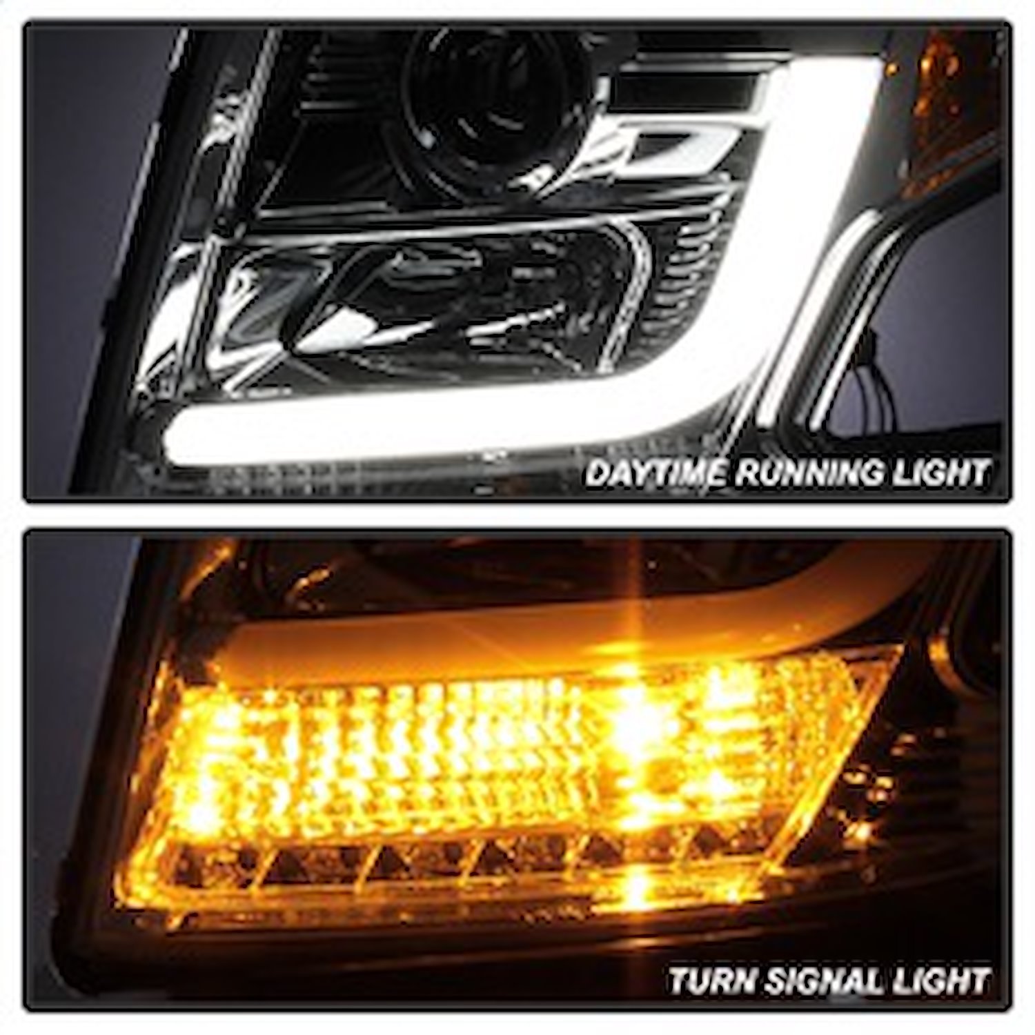 DRL LED Projector Headlights 2015-2016 Chevy Tahoe/Suburban