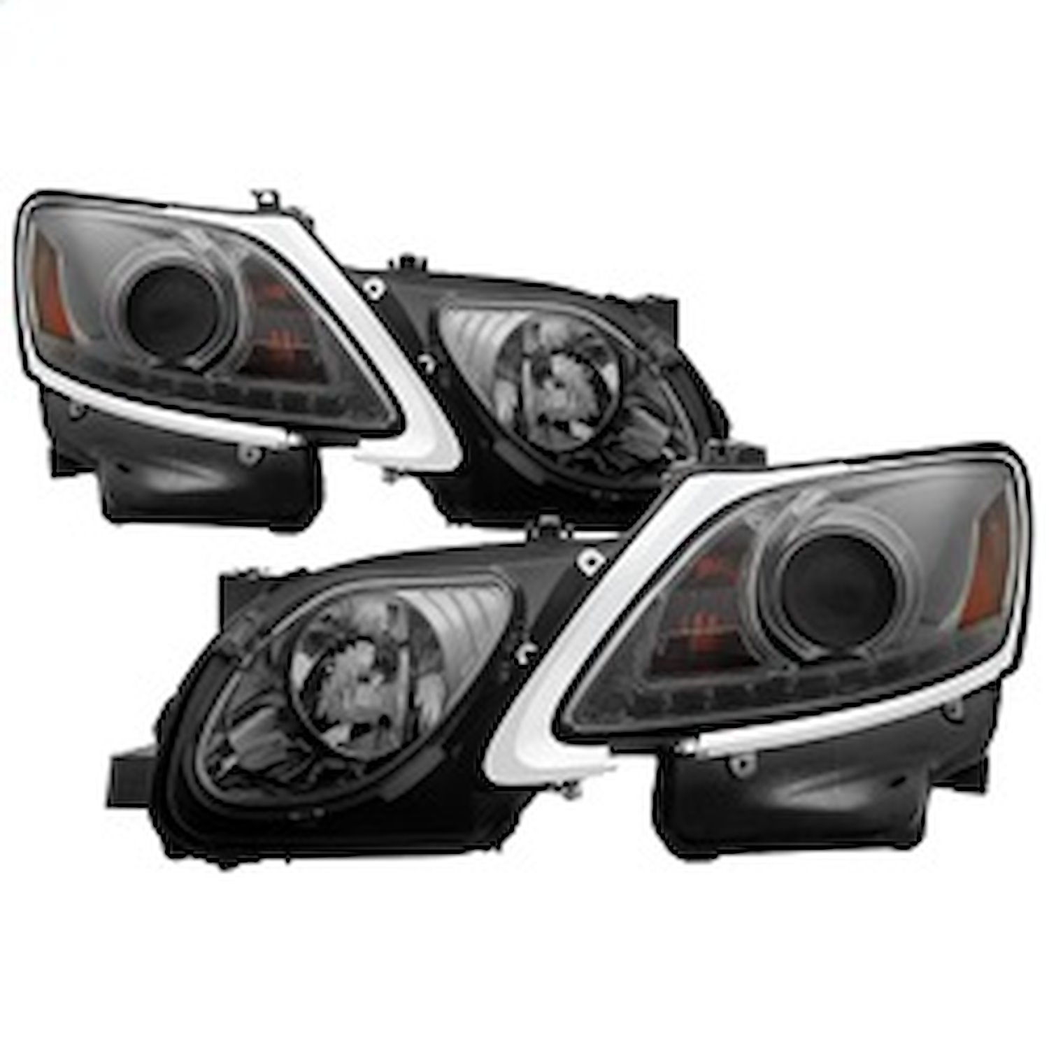 DRL LED Projector Headlights 2006-2011 Lexus GS 300/350/450/460