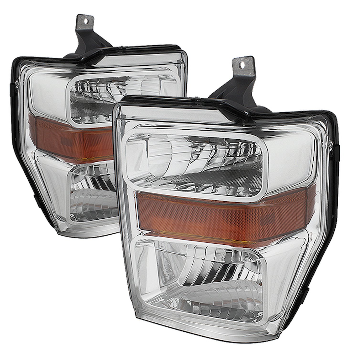 xTune OEM Style Crystal Headlights 2008-2010 Ford F250/350/450 Super Duty