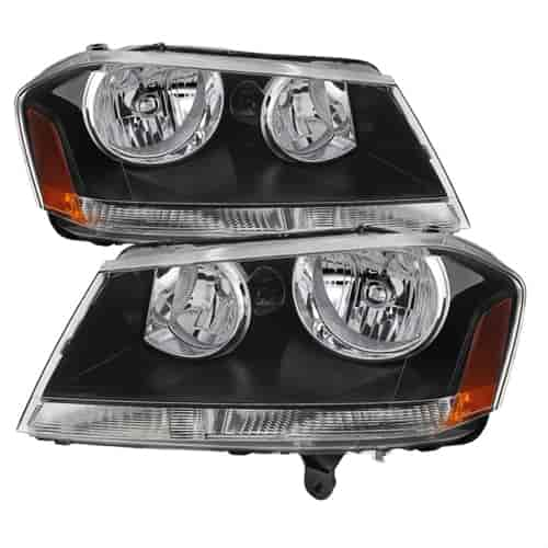 xTune Crystal Headlights 2008-2014 Dodge Avenger