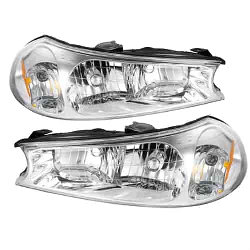 xTune Crystal Headlights 1998-2000 Ford Contour