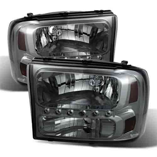 xTune LED Crystal Headlights 1999-2003 Ford F250/350 Super Duty