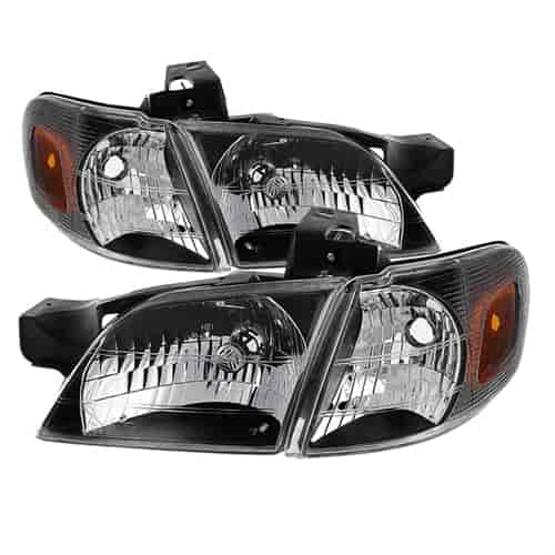 xTune OEM Style Crystal Headlights 1997-2005 Chevy Venture
