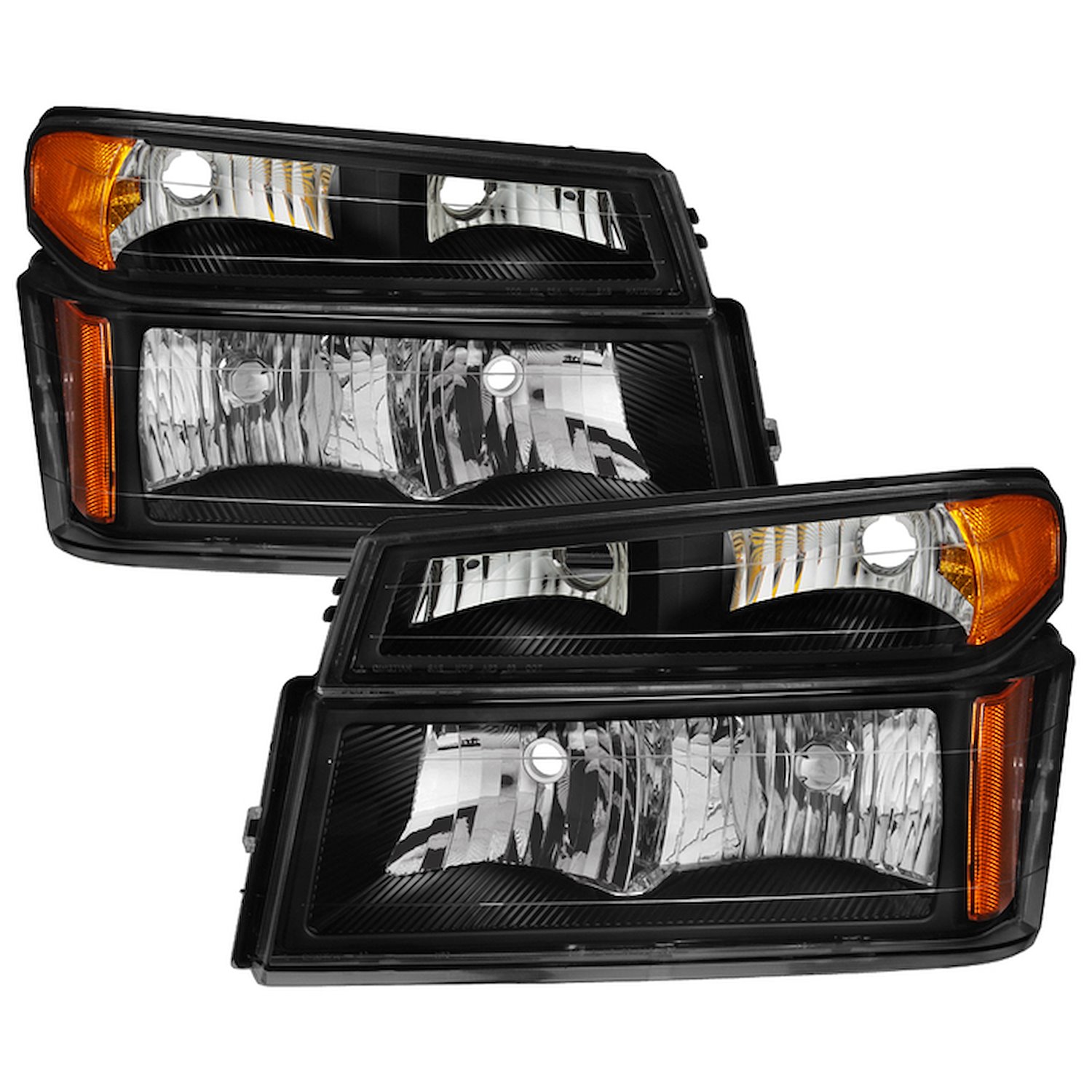 xTune OEM Style Crystal Headlights 2004-2012 Chevy Colorado/Canyon