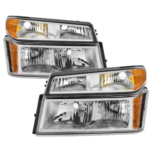 xTune OEM Style Crystal Headlights 2004-2012 Chevy