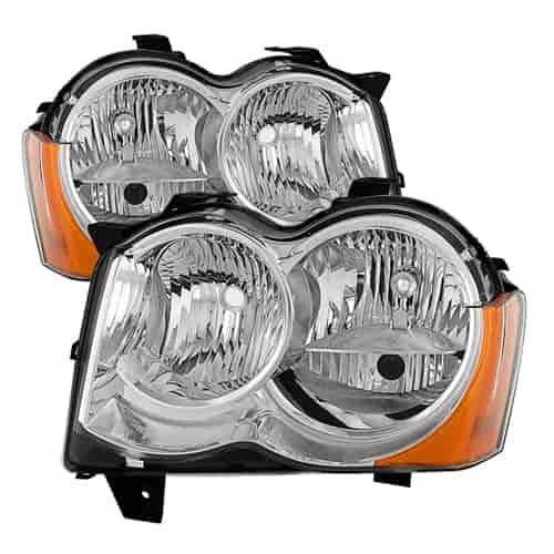 xTune OEM Style Crystal Headlights 2008-2010 Jeep Grand