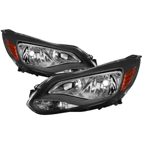 xTune OEM Style Crystal Headlights 2012-2014 Ford Focus