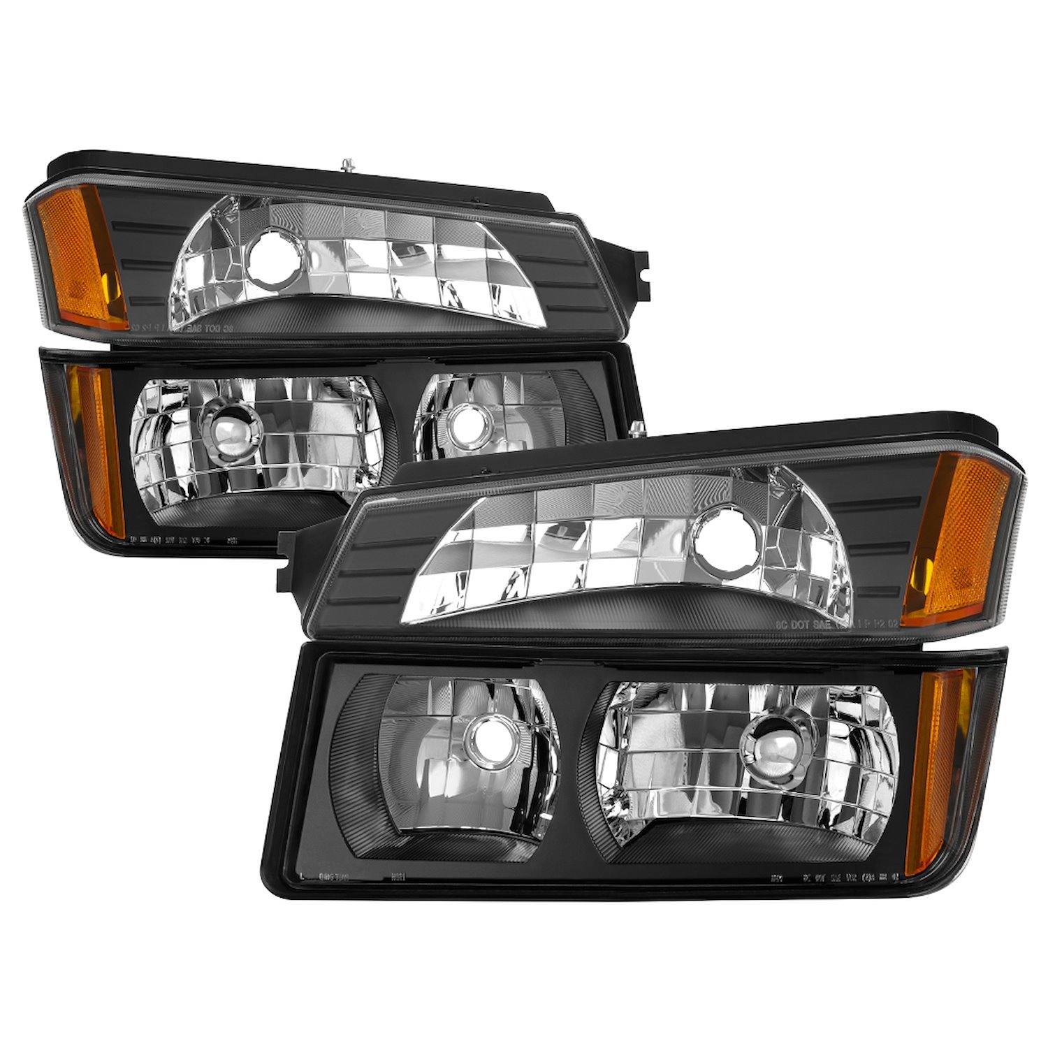 xTune OEM Style Crystal Headlights 2002-2006 Chevy Avalanche