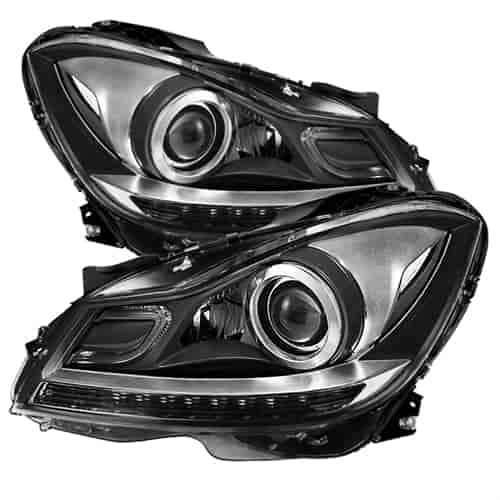 xTune OE Style Projector Headlights 2012-2014 Mercedes Benz C-Class