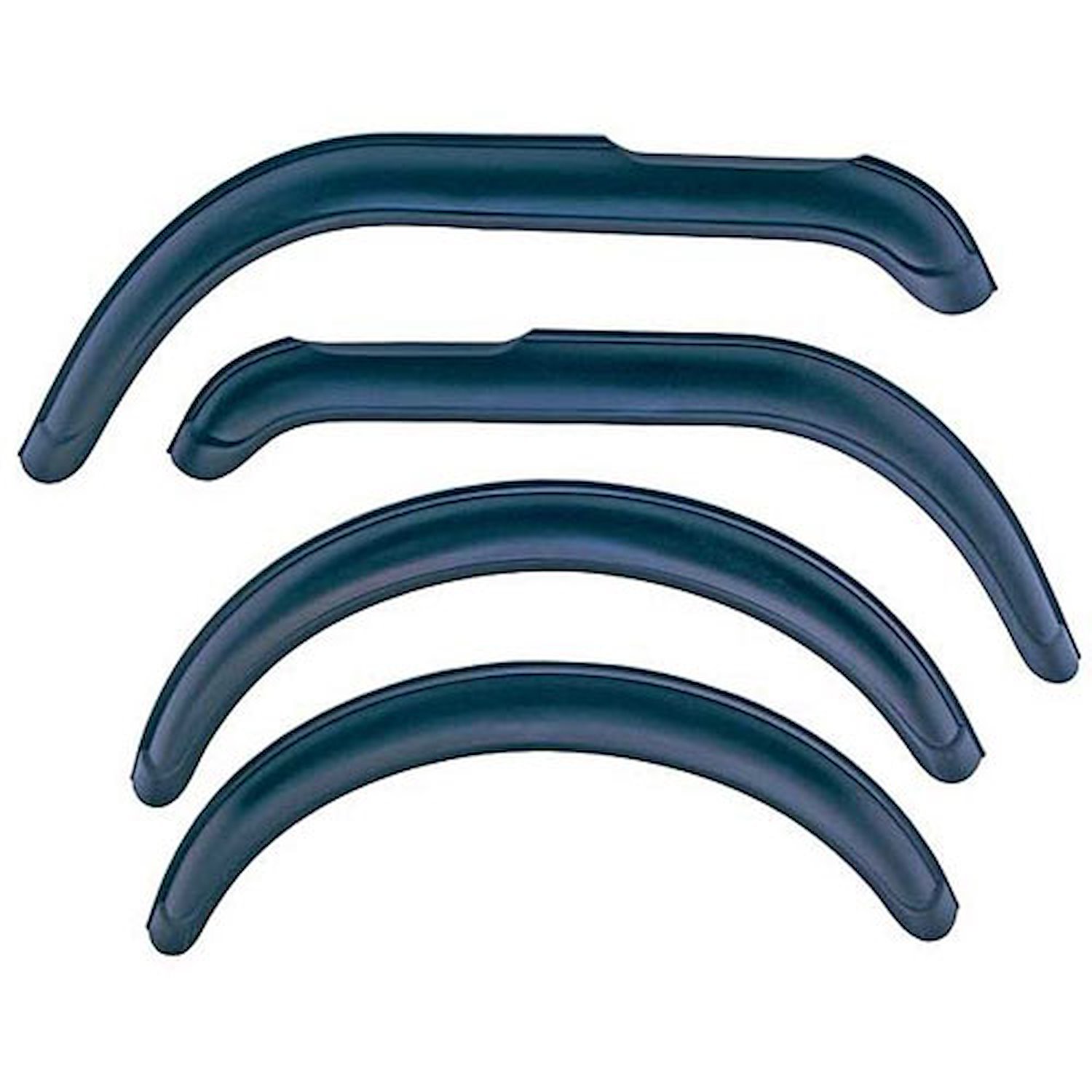 OE Style Fender Flare Kit for Select 1955-86 Jeep CJ Models [4-Piece]