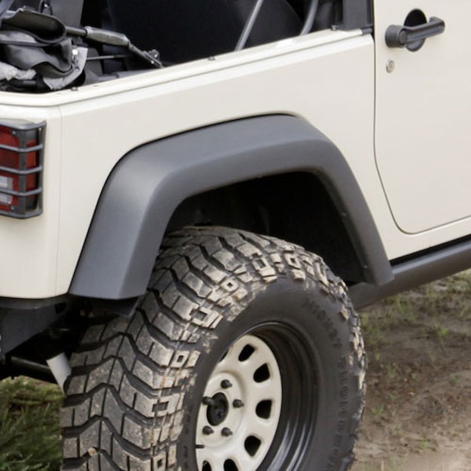 This OE Style Fender Flare Fits 2007-2014 Jeep Wrangler JK Right Rear
