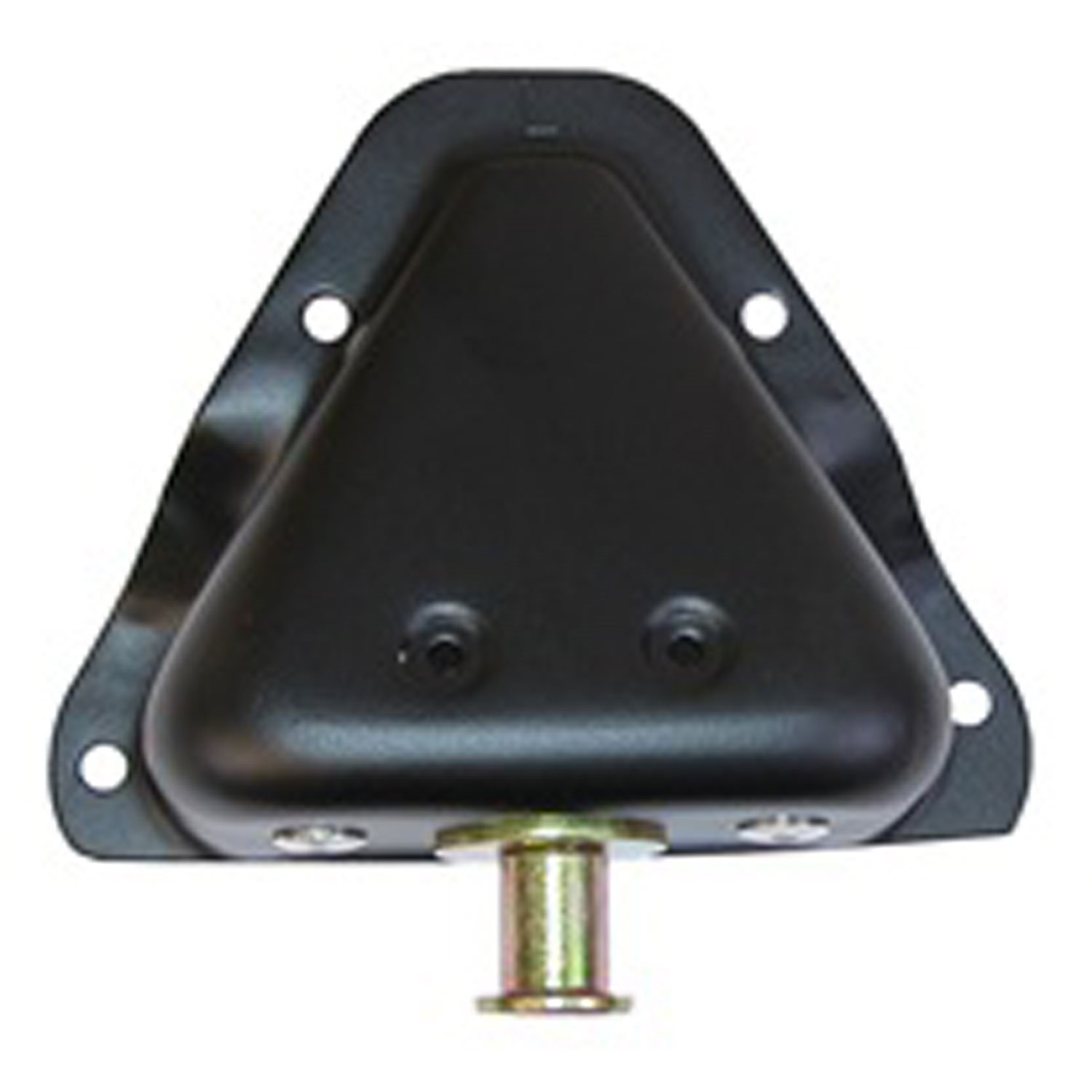 This door latch pin and bracket from Omix-ADA fits the left side of 81-86 Jeep CJ7/CJ8 and 87-95 Jeep Wrangler YJ.