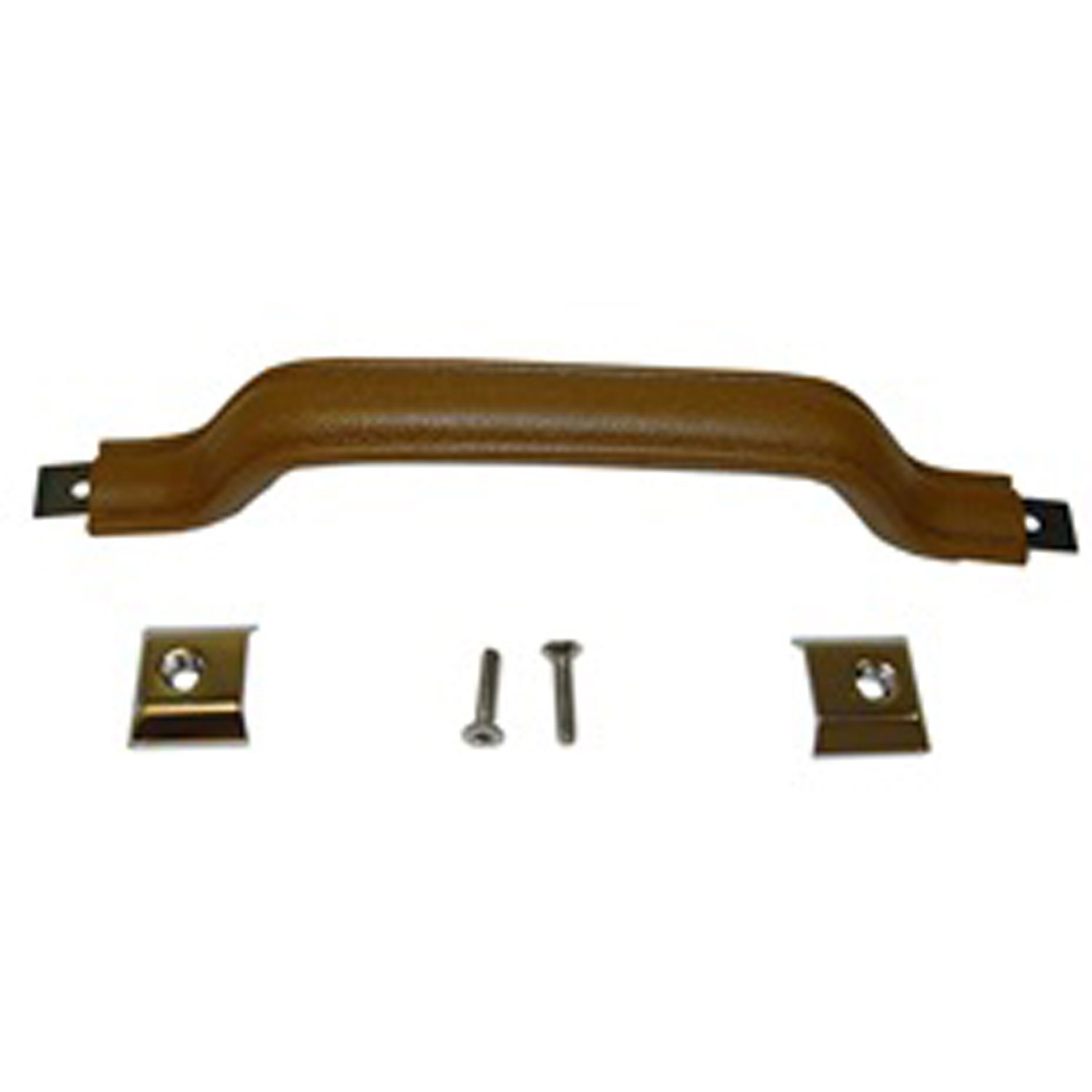 This spice interior door pull kit from Omix-ADA fits 87-95 Wrangler. Fits full or half doors. This kit repairs one door.