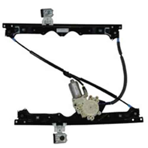 Replacement power window regulator from Omix-ADA, Fits right front window on 2005 Jeep Grand Cherokee