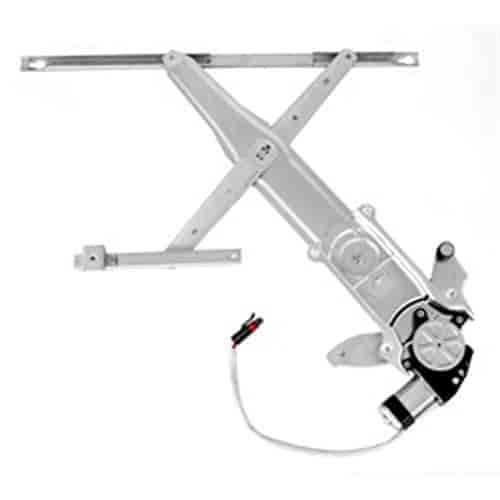Replacement power window regulator, Fits right rear window on 07-16 Jeep Wrangler Unlimited