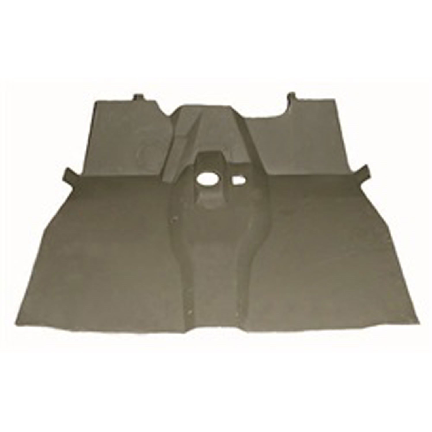 Replacement front floor panel from Omix-ADA, Fits 46-49 Willys CJ2A and 49-53 Willys CJ3A.is an 18 gauge steel panel.