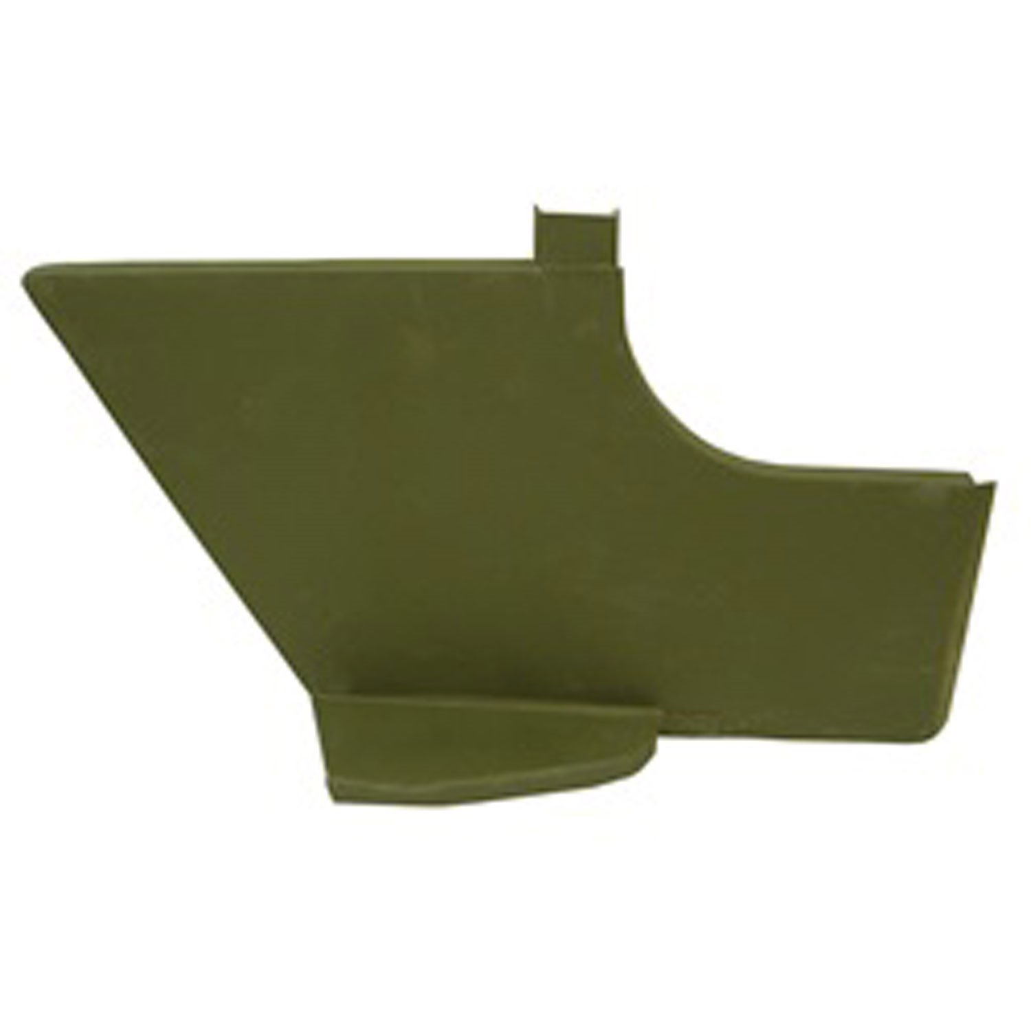 This left cowl side panel from Omix-ADA fits 50-52 Willys M38 and includes the step.