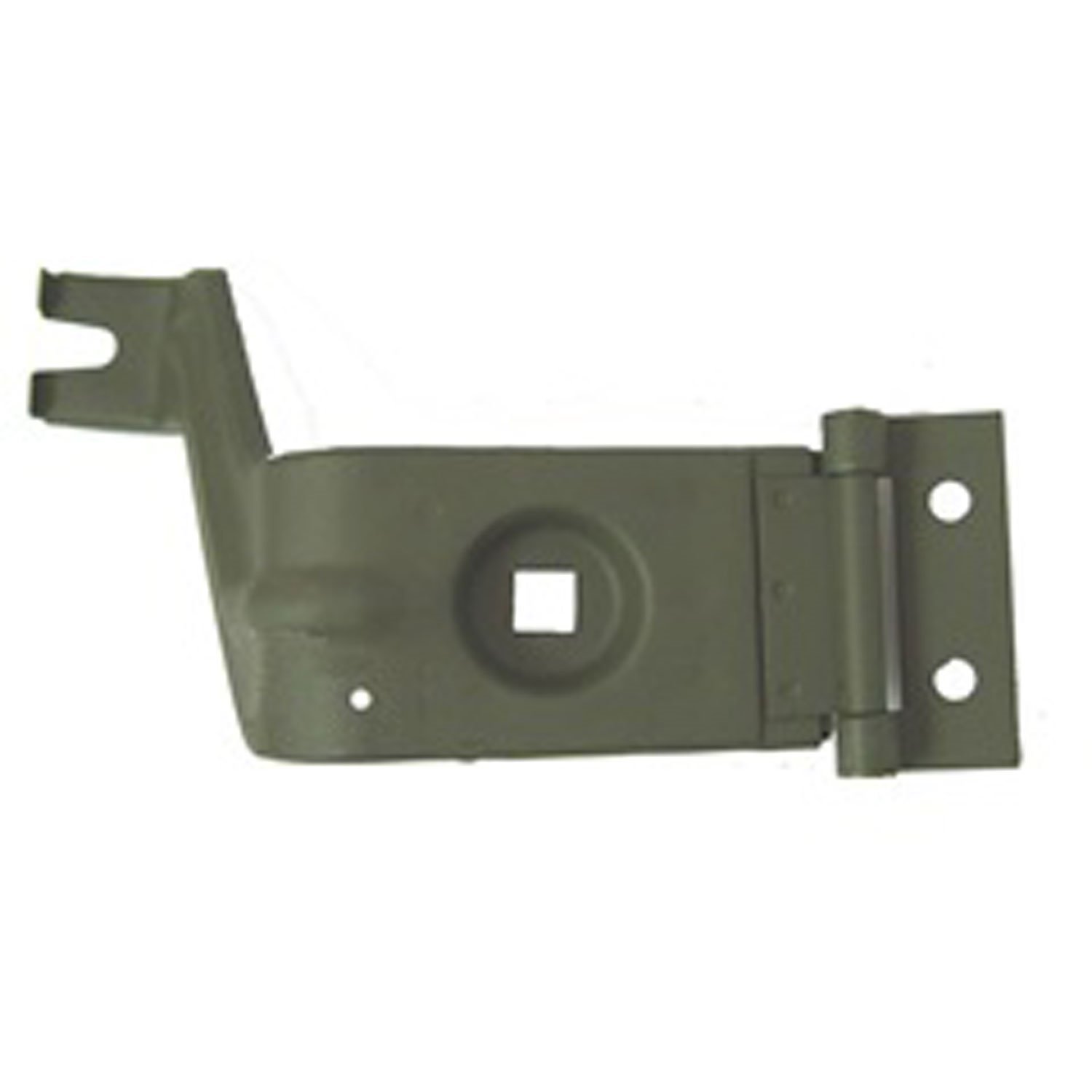 This reproduction headlight housing bracket from Omix-ADA fits the left side on 41-45 Willys MB and Ford GPW.
