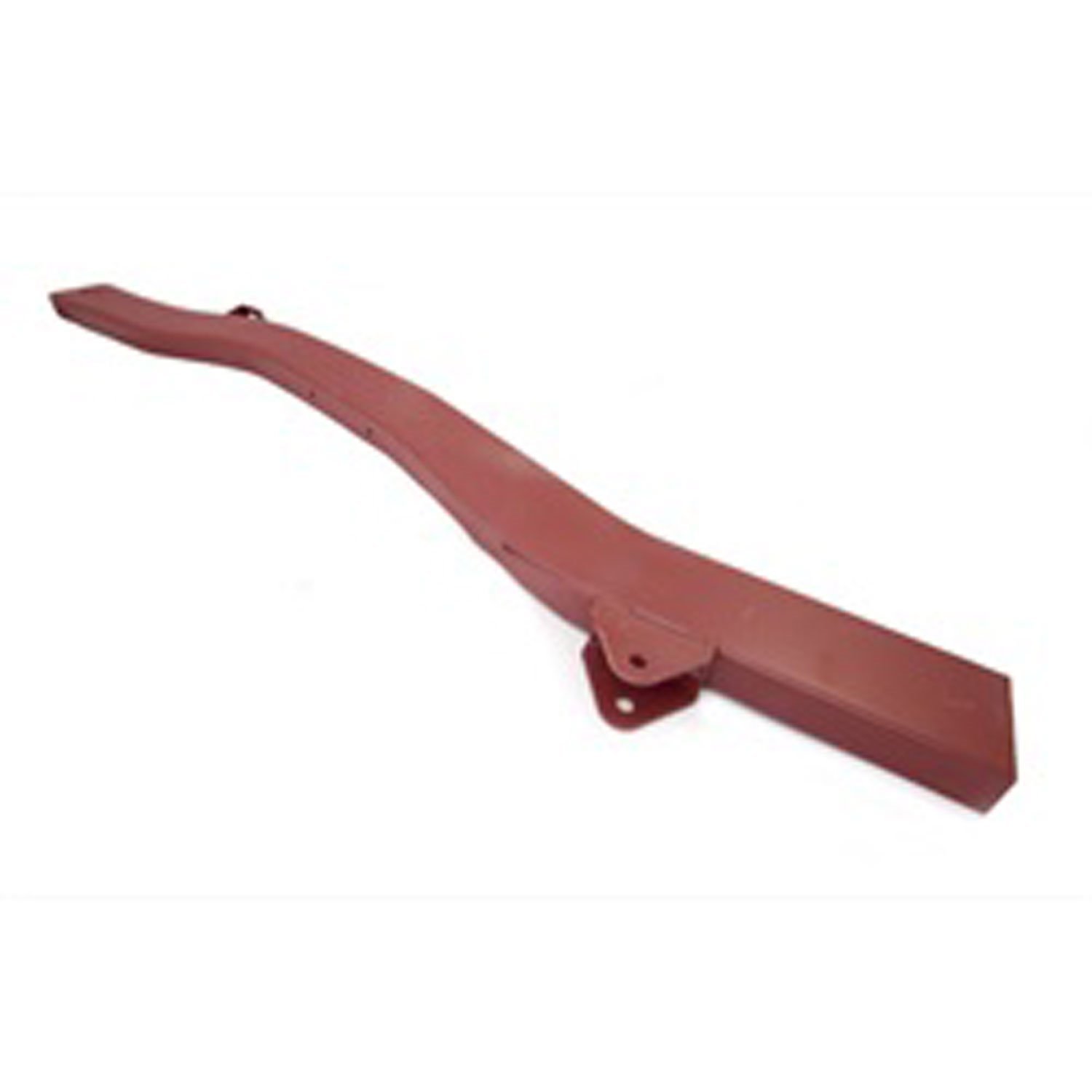 This reproduction front frame rail section from Omix-ADA is 49 inches long and fits the left side of 41-45 Willys MB.