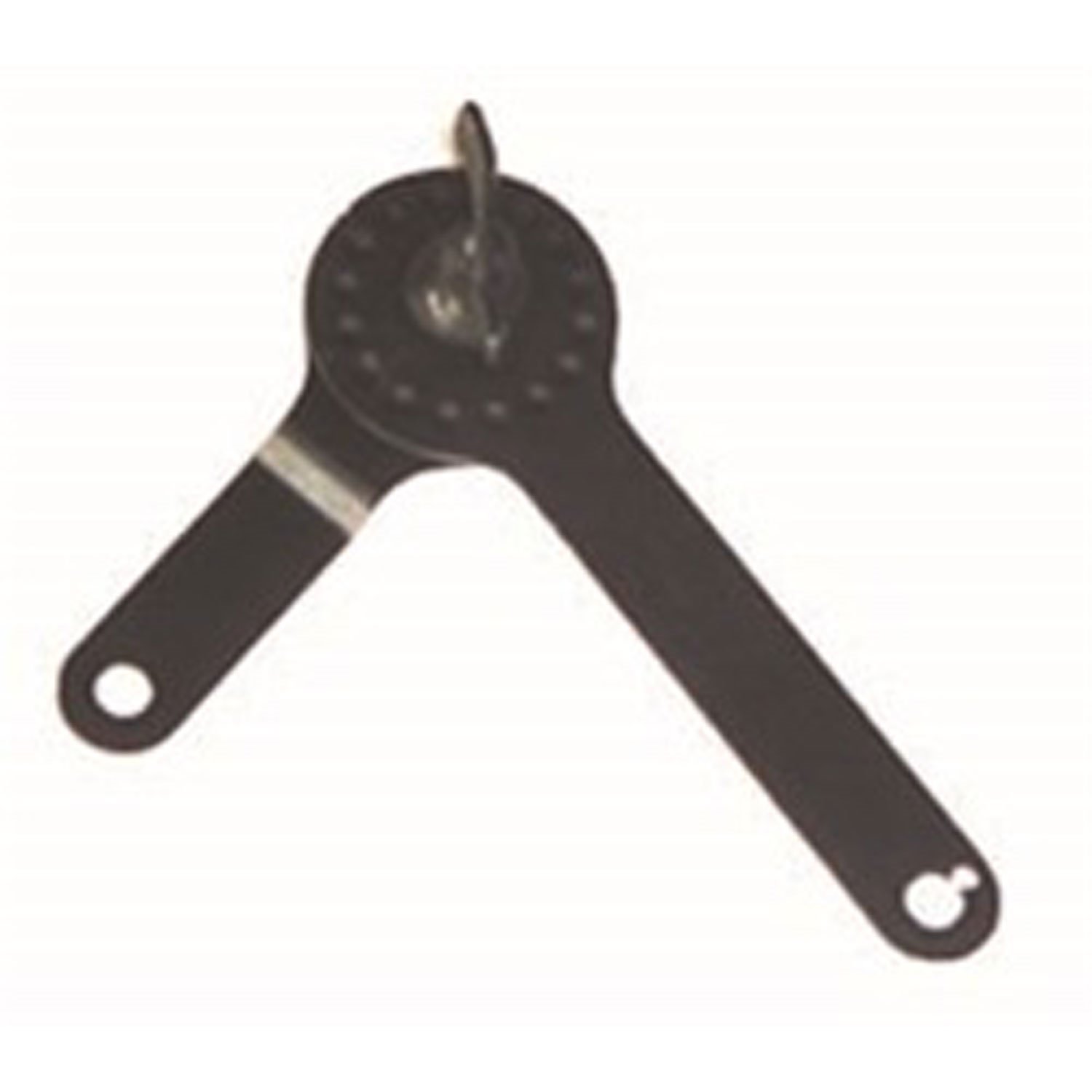 Replacement windshield adjusting arm assembly from Omix-ADA, Fits right side of windshield on 46-49 Willys CJ2A.