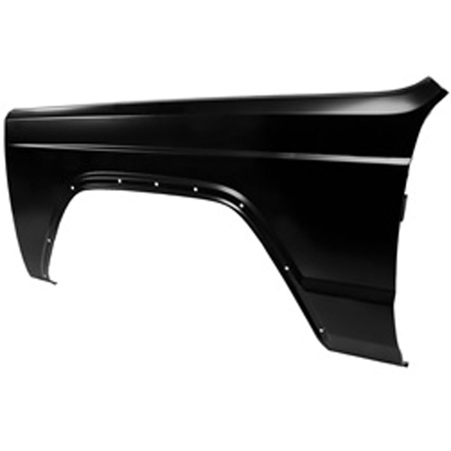 Replacement front fender from Omix-ADA, Fits left side