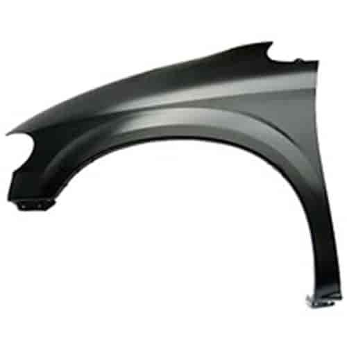 This left front fender from Omix-ADA fits 01-07 Dodge Caravans Plymouth Voyagers Chrysler Town and Country minivans.