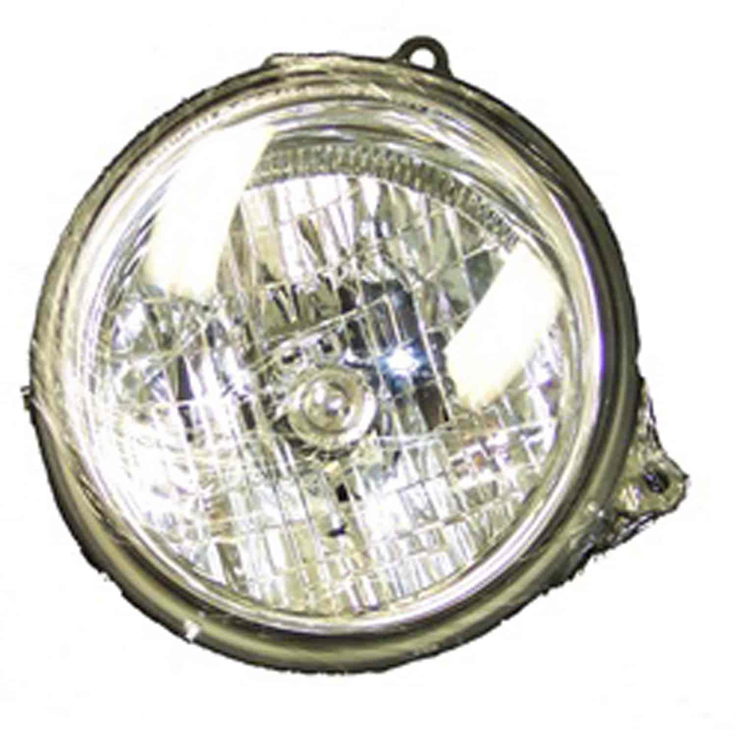 Replacement headlight assembly from Omix-ADA, Fits left side on 2002 Jeep Liberty KJ built before November 05 2002.