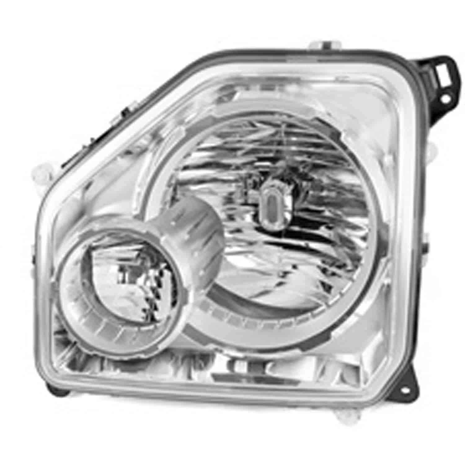Replacement headlight assembly from Omix-ADA, Fits right side of 08-10 Jeep Liberty KKs. Thi