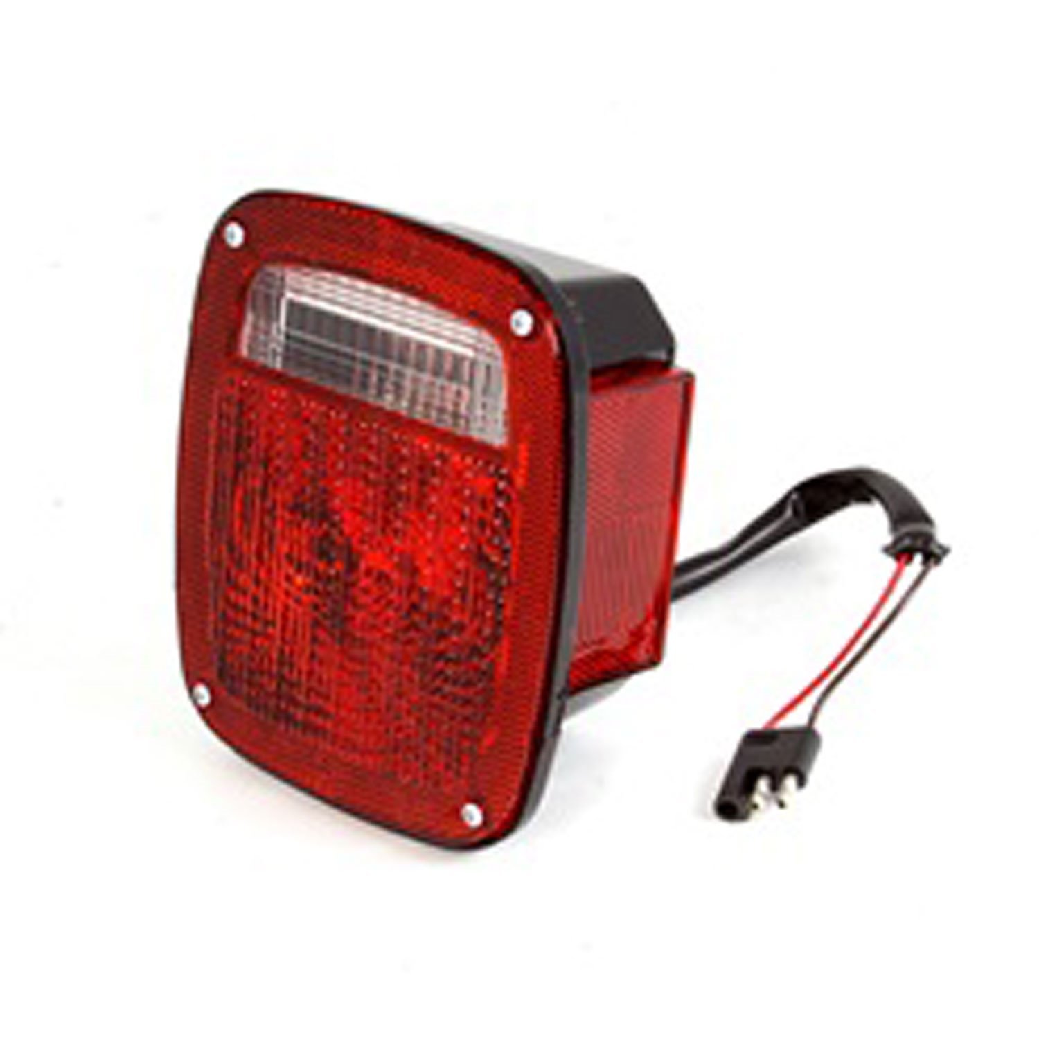 Replacement tail light assembly from Omix-ADA, Fits right side of 81-83 Jeep CJ5 81-86 CJ7 and 81-86 CJ8