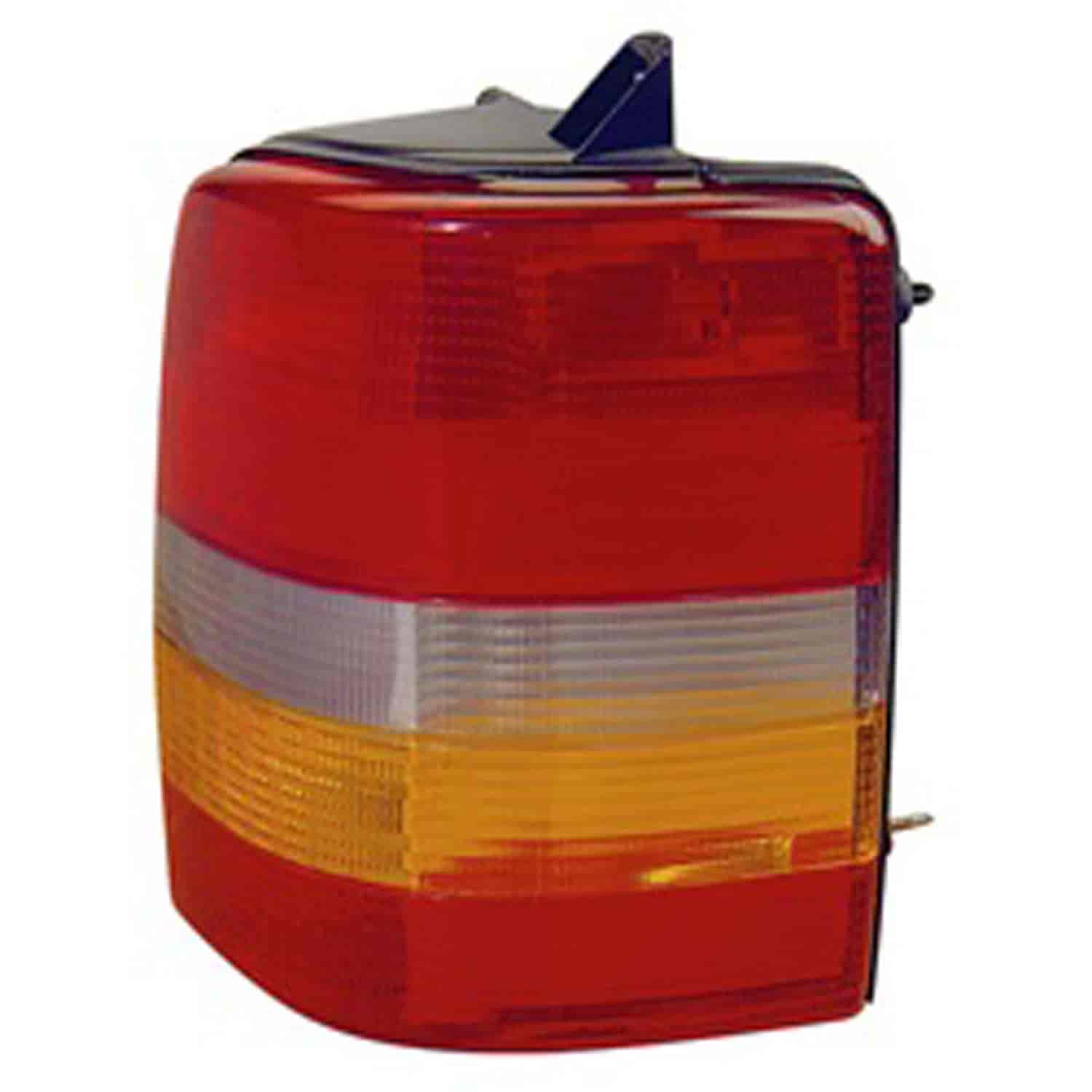 Replacement tail light assembly from Omix-ADA, Fits right side of 93-98 Jeep Grand Cherokee ZJ