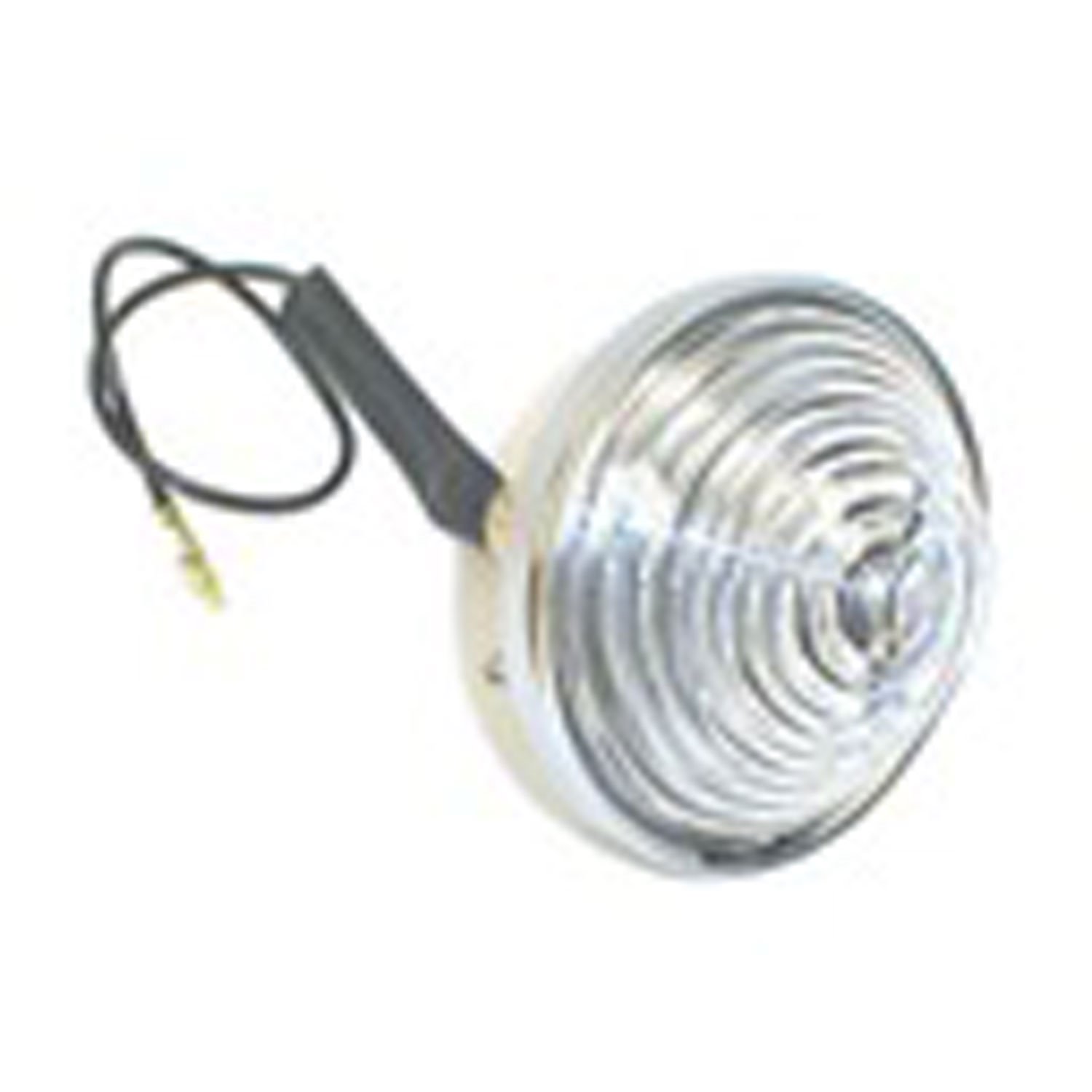 This clear back-up light assembly from Omix-ADA fits 46-75 Jeep CJ models.