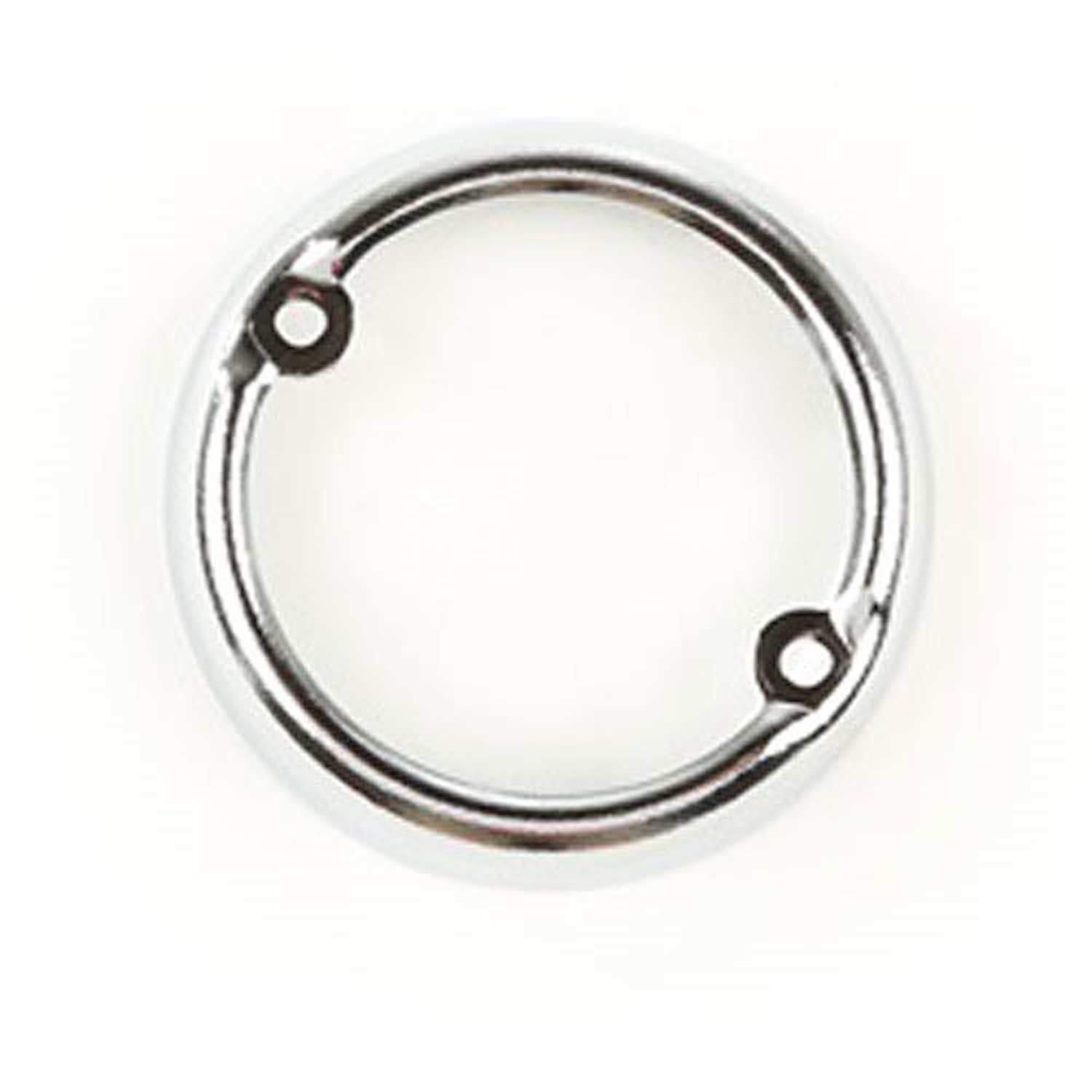 This 2 1/4 inch chrome parking light bezel from Omix-ADA fits 50-51 Willys Jeepsters and 50-64 station wagons & pickups.