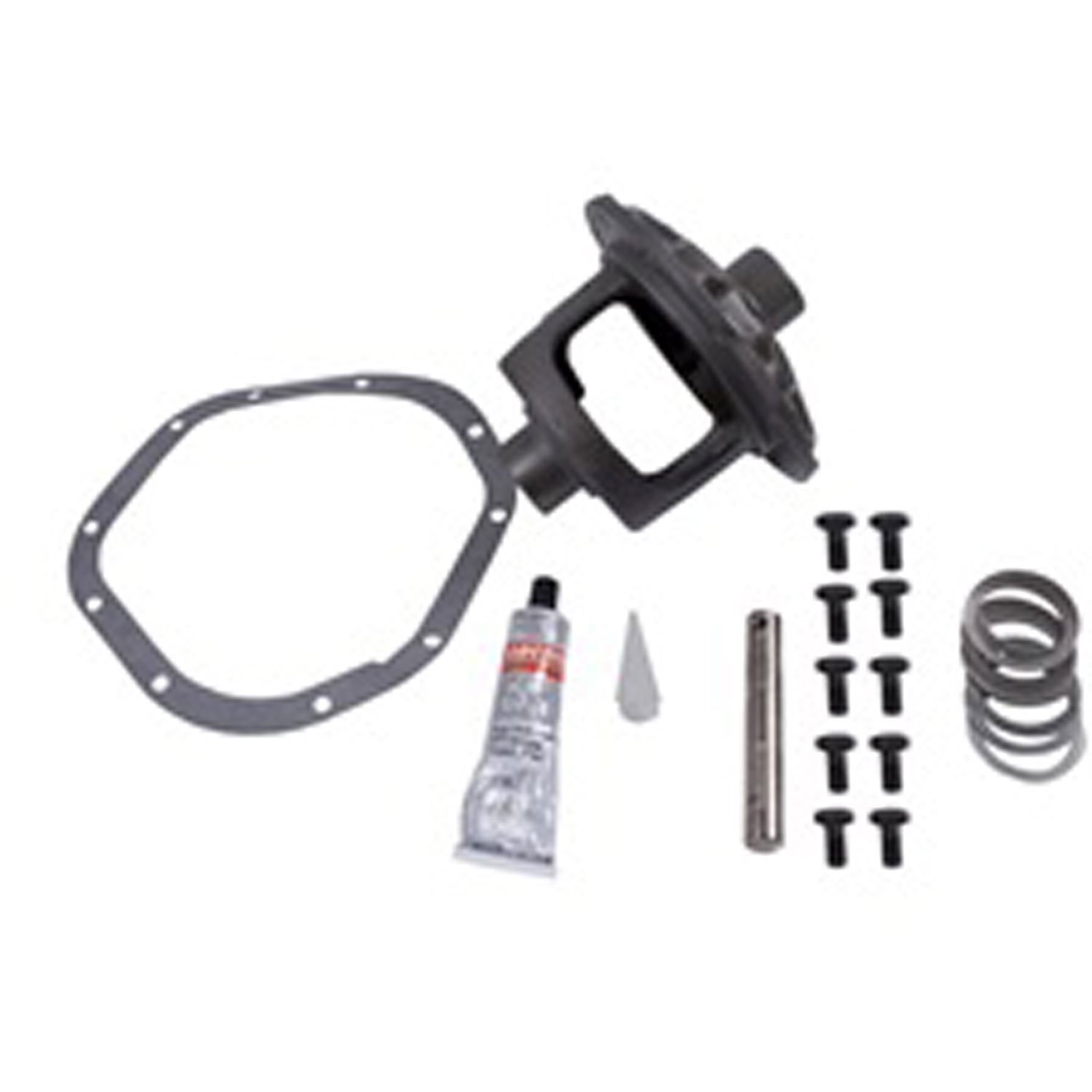 This differential carrier kit from Omix-ADA fits 70-06 Jeep vehicles with Dana 44 rear. Accepts 3.92 to 5.38 ratios.