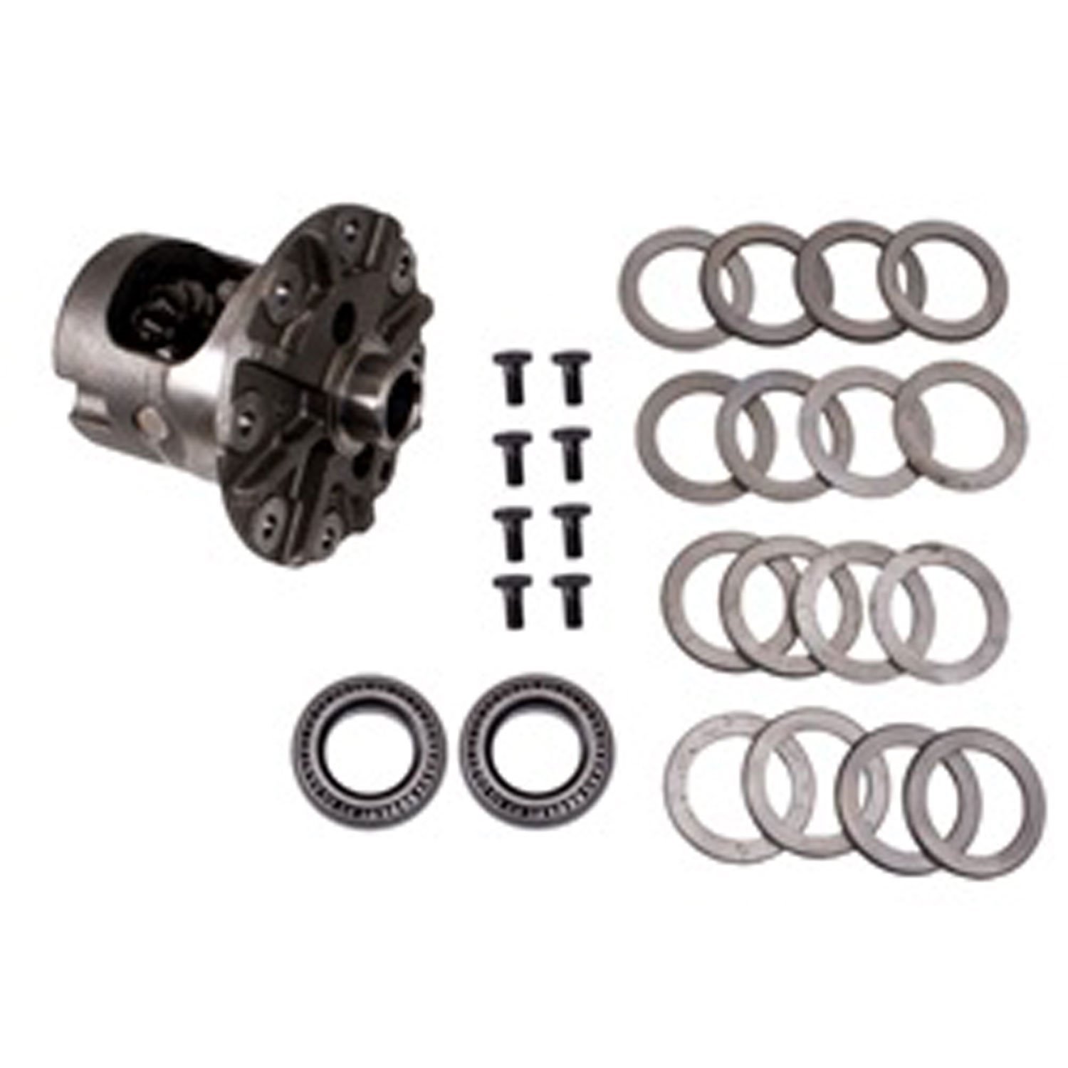 This differential carrier assembly from Omix-ADA fits Jeep