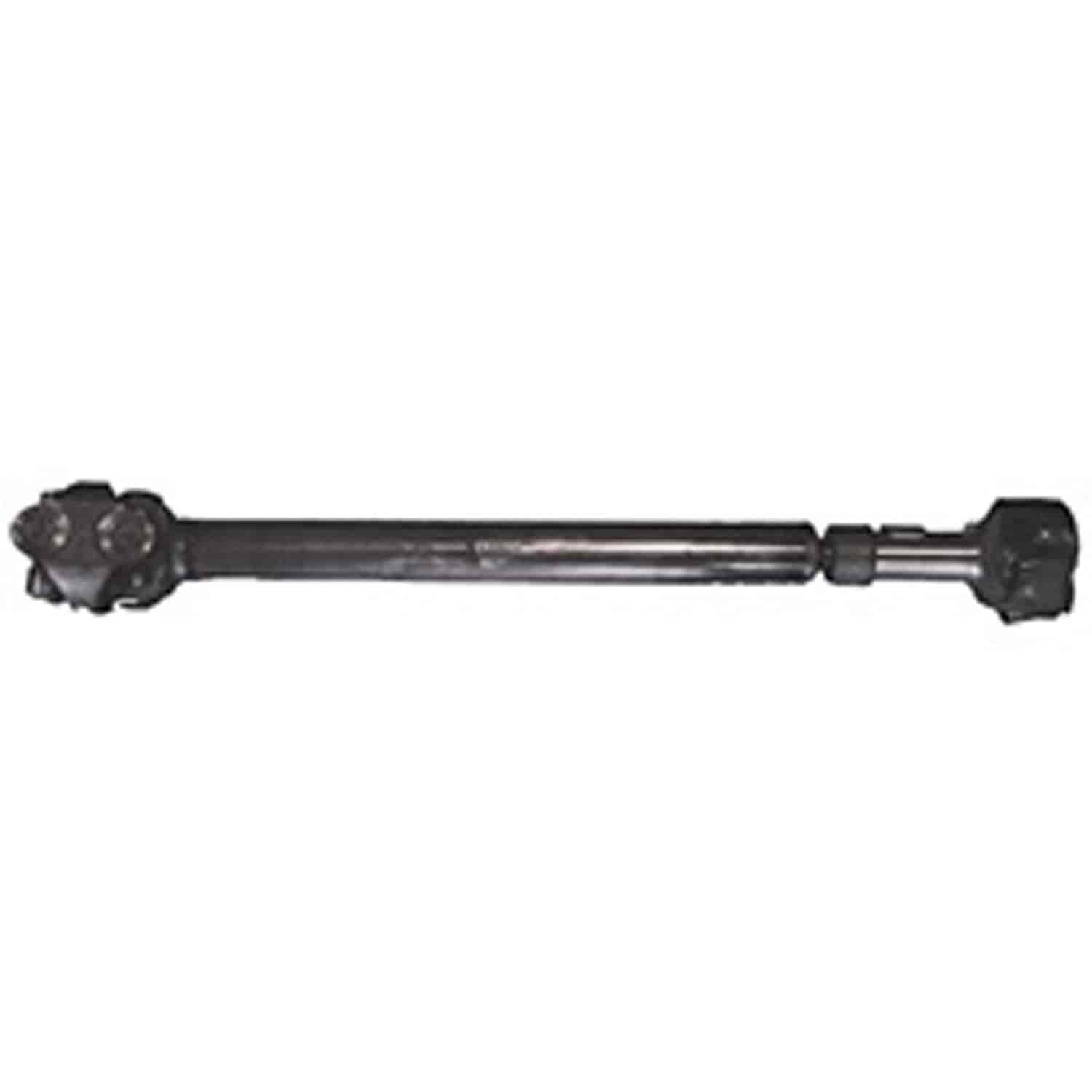 Stock replacement front driveshaft from Omix-ADA, Fits 89-00 Jeep Cherokee XJ with 4.0 liter