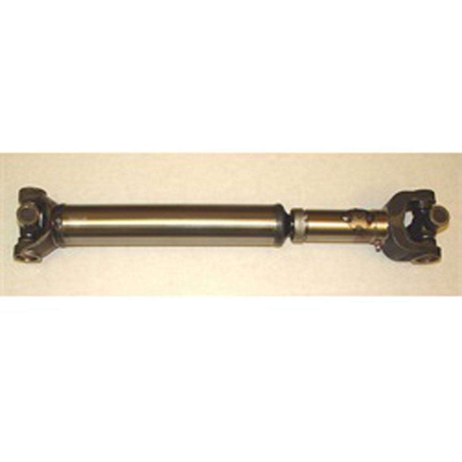 Stock replacement rear driveshaft from Omix-ADA, Fits 81-86 Jeep CJ7 with 6 or 8-cylinder engine