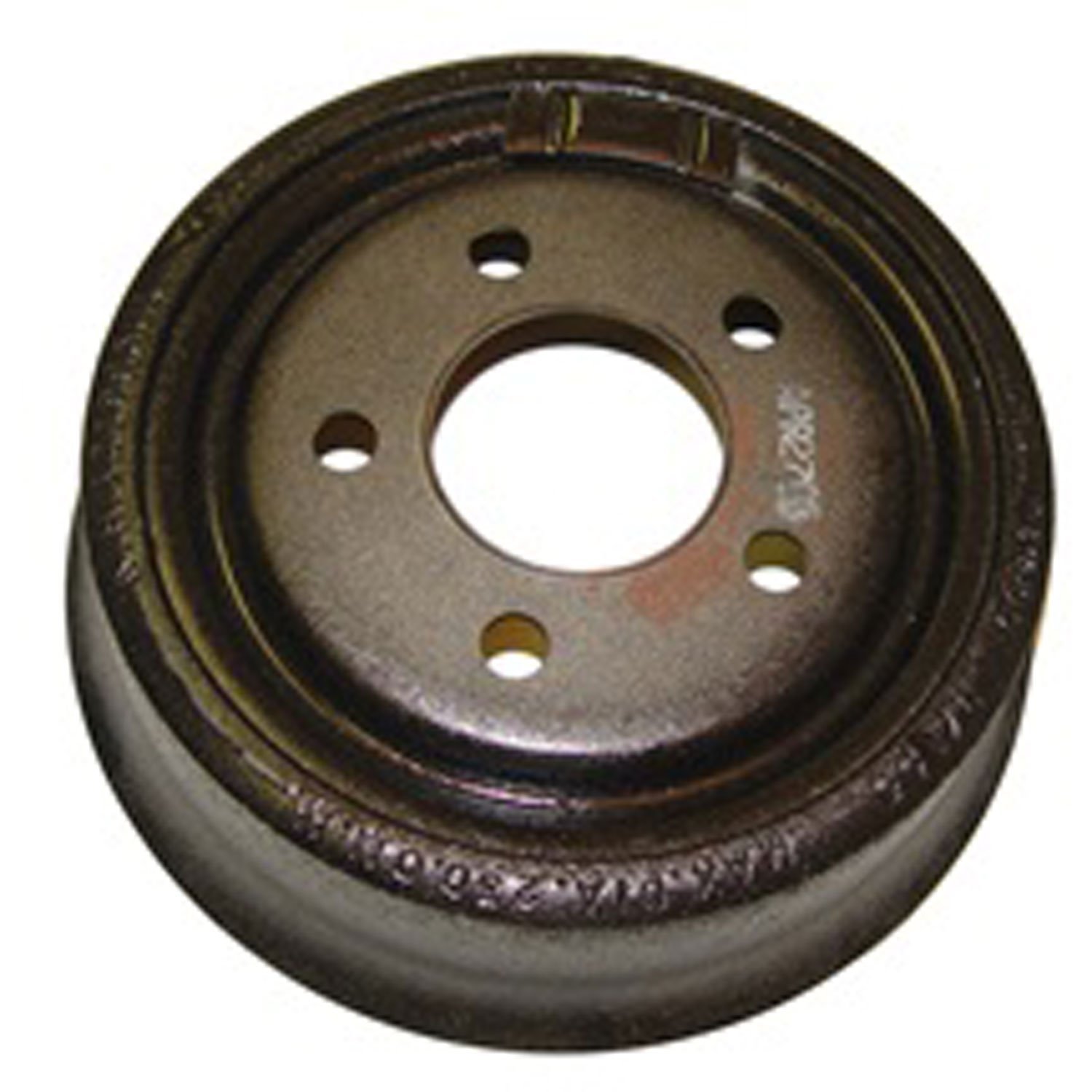 This rear brake drum from Omix-ADA fits the Dana 35 axle on 90-01 Jeep Cherokees and 90-06 Wranglers