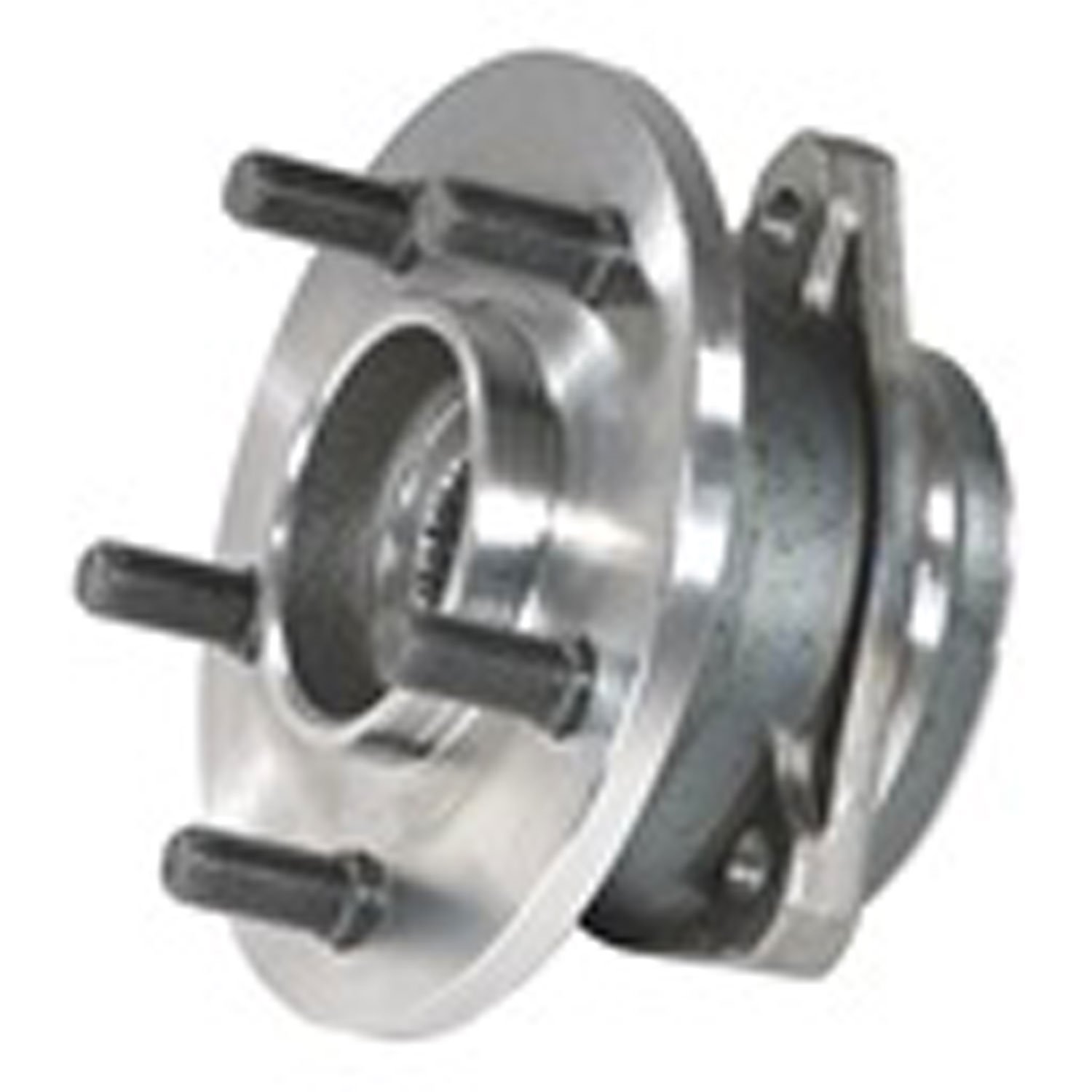 This front hub assembly from Omix-ADA fits 90-00 Jeep Wrangler Cherokees and Grand Cherokees. Fits l