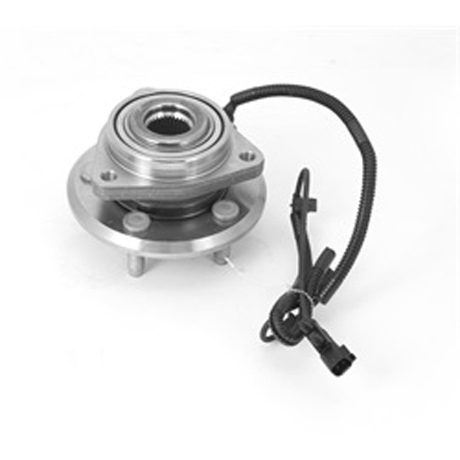 Stock replacement front axle hub and bearing assembly from Omix-ADA, Fits 08-11 Jeep Liberty KK s.