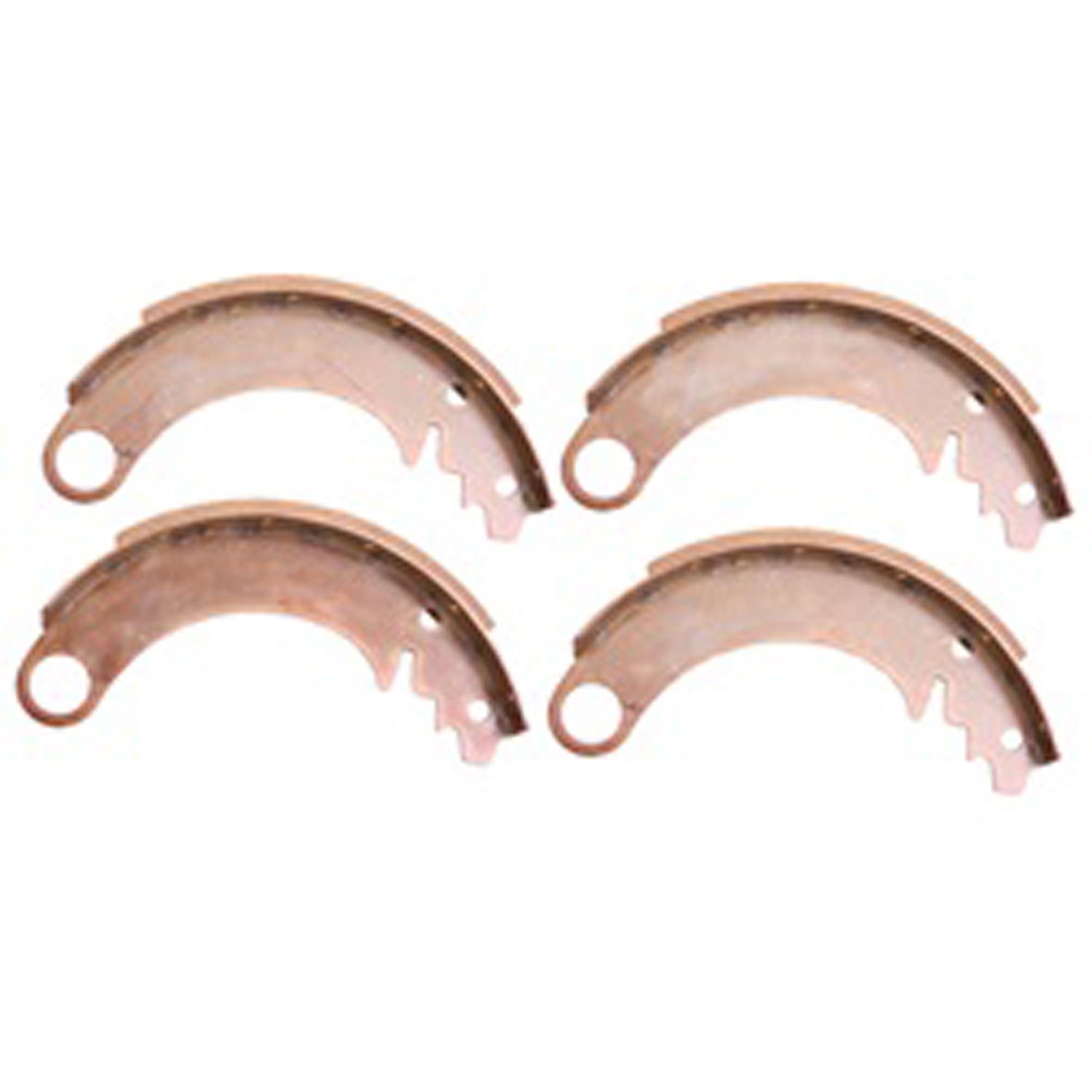 This set of 9 inch brake shoes from Omix-ADA fits 41-45 Willys MB 46-49 Willys CJ2A and 49-53 Willys