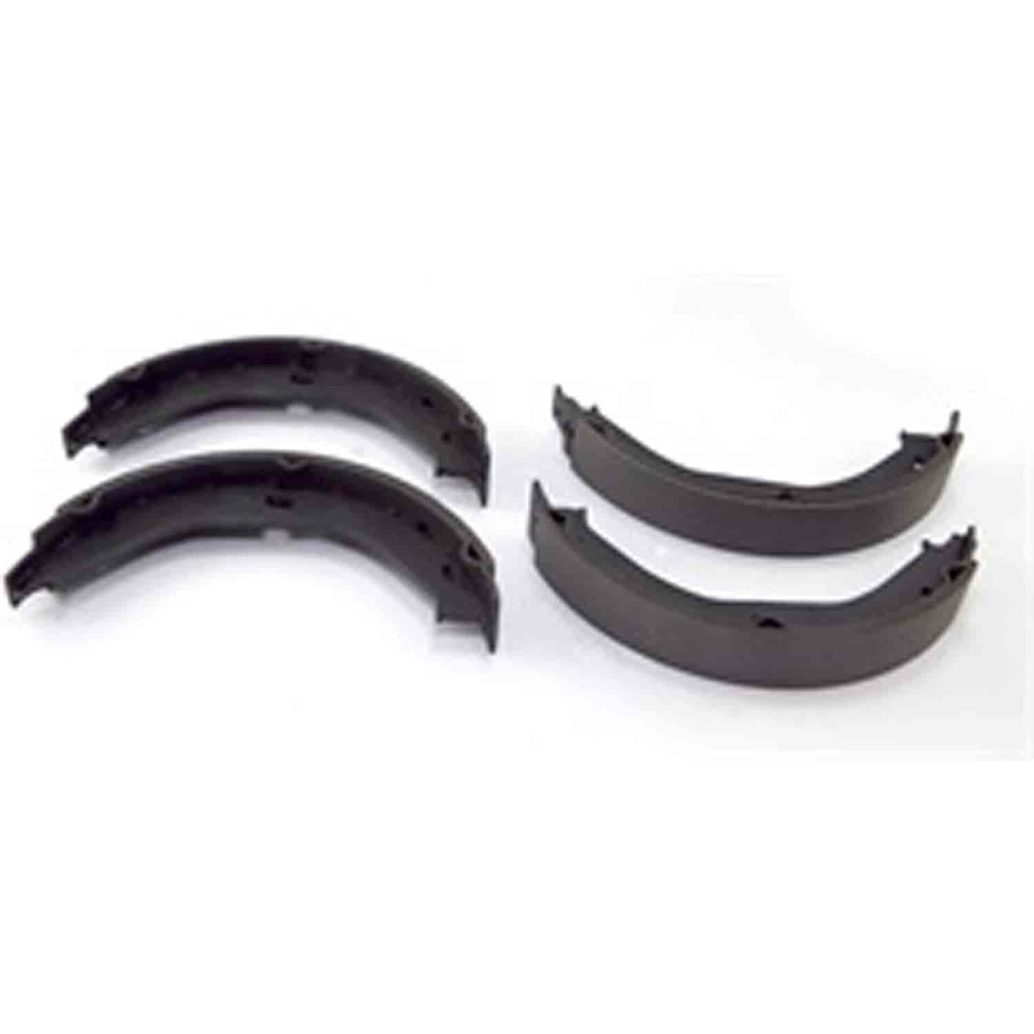 This set of rear drum brake shoes from