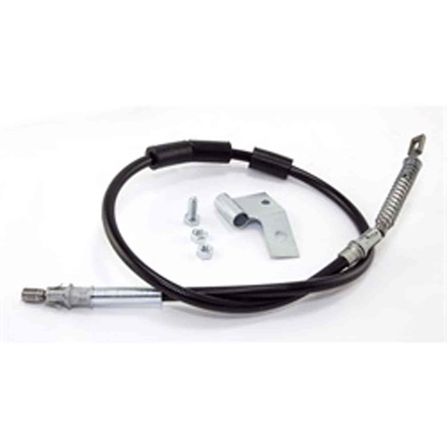 Emergency Brake Cable Rear With Rear Disc With ABS Left 03-06 Jeep Wrangler TJ