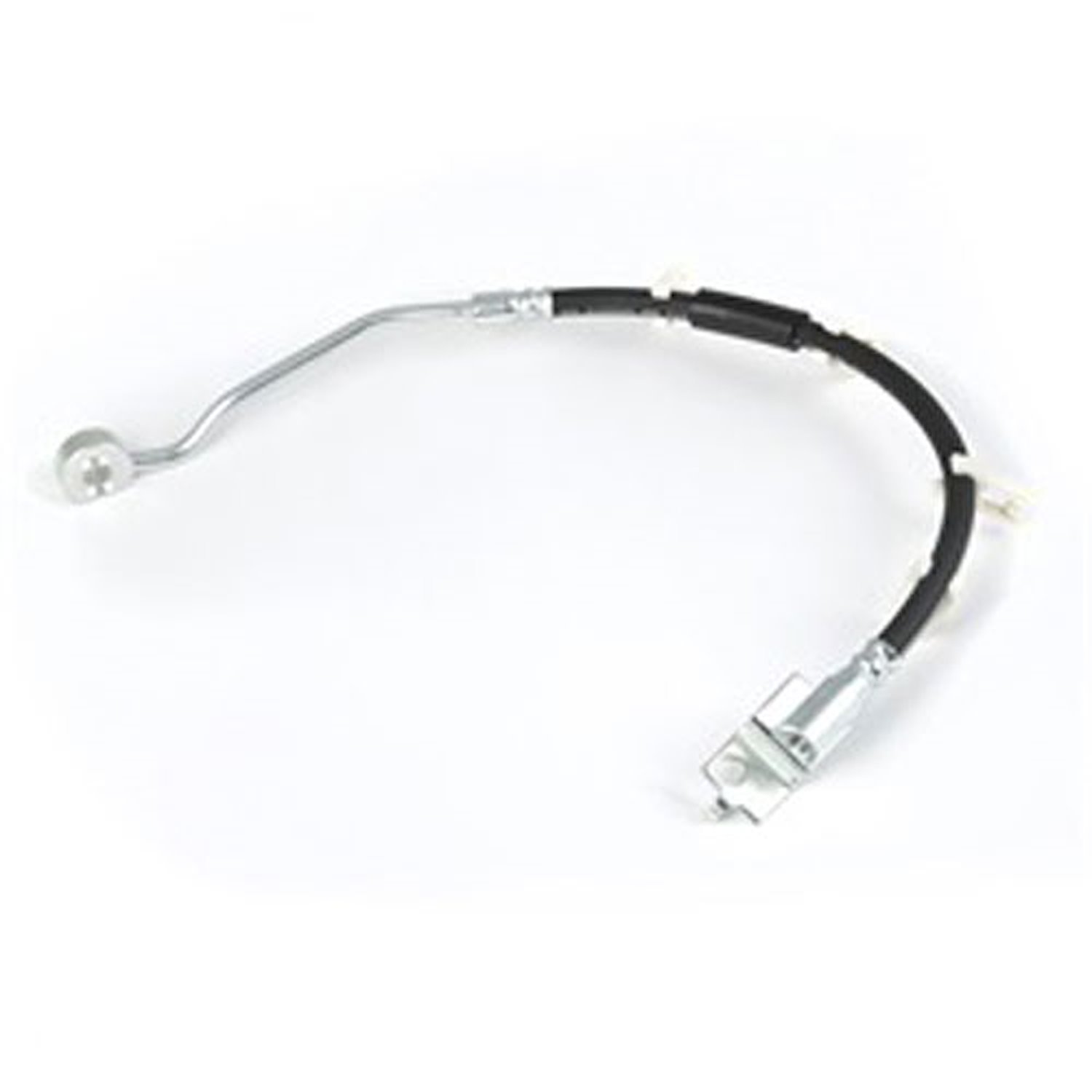 This left front brake hose from Omix-ADA fits 94-95 Jeep Wranglers with ABS disc brakes.