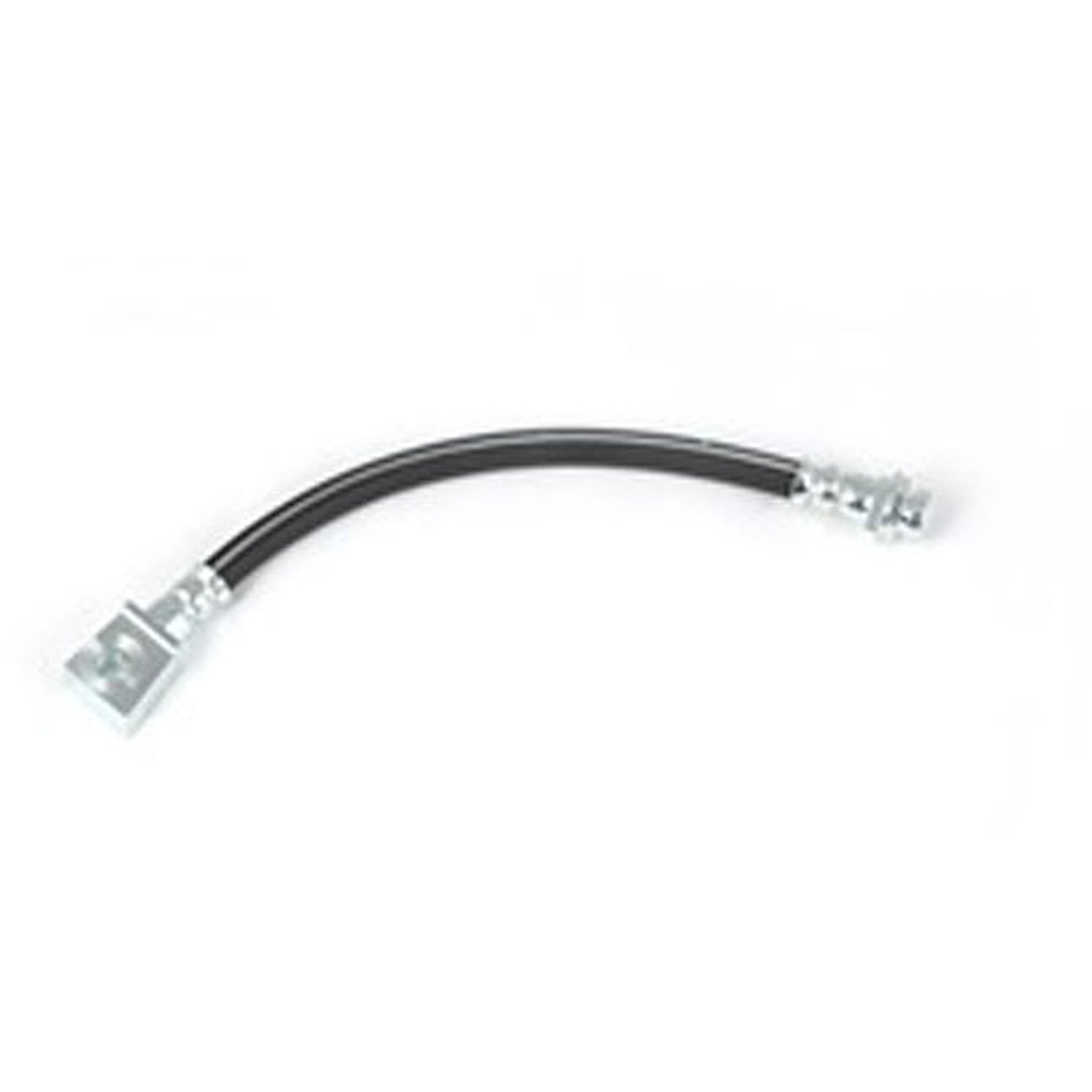 This left rear brake hose from Omix-ADA fits 03-05 Jeep Libertys with rear disc brakes.