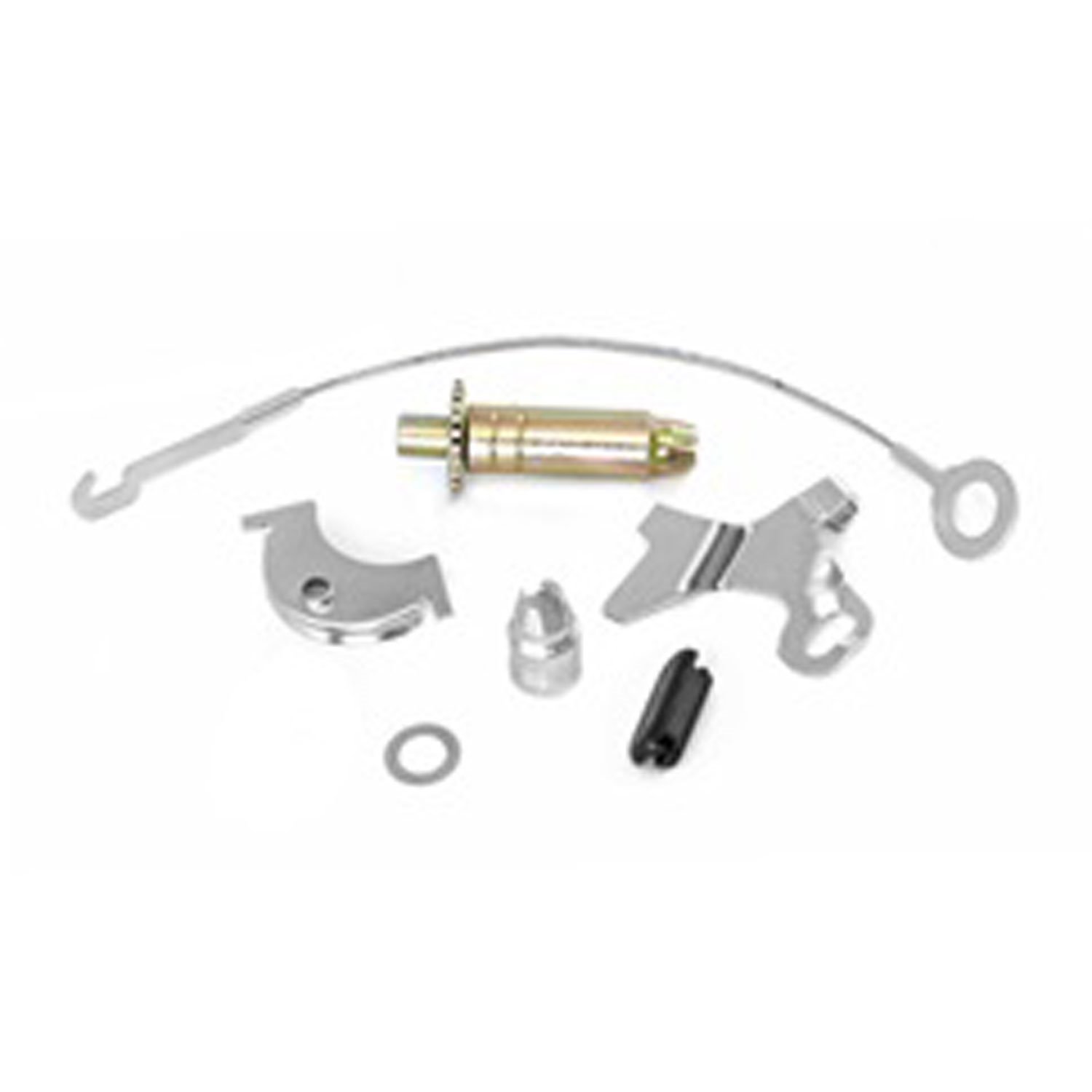 This self-adjusting 10 inch drum brake hardware kit from Omix-ADA fits the right side on the front o