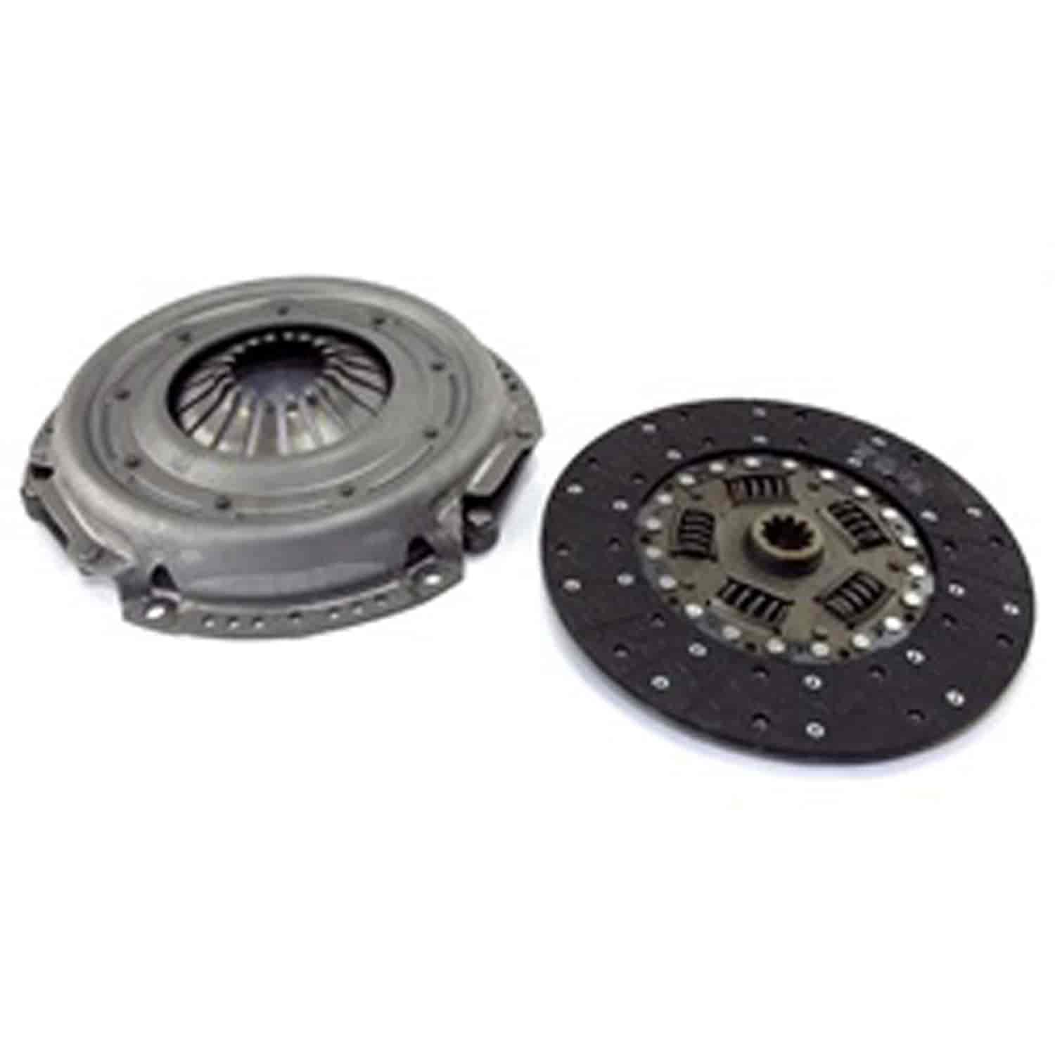 This Junior Clutch Kit fits 00-01 Jeep Cherokees and 01-05 Wranglers with a 4.0L engine. The kit inc