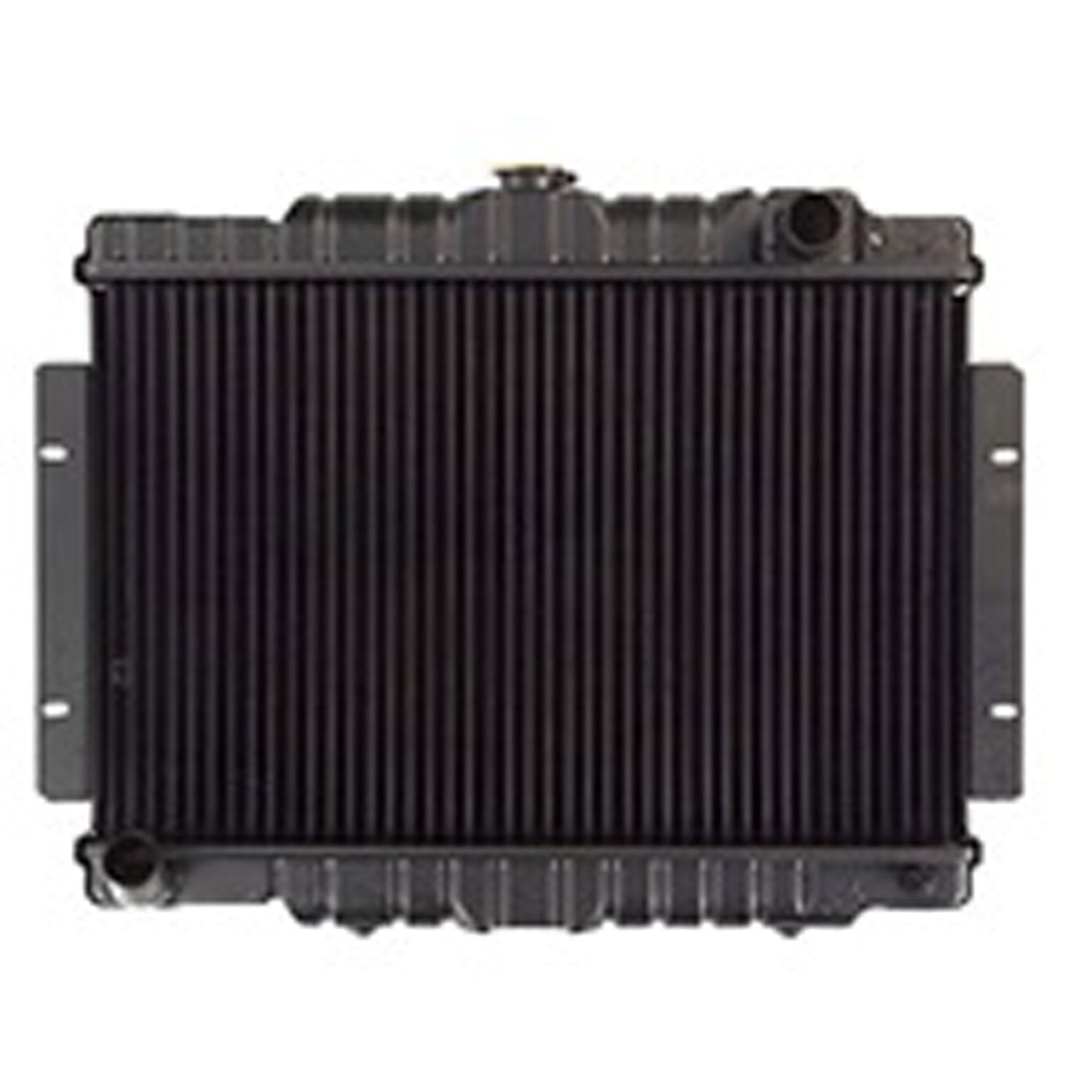 This center fill cap 3 row radiator from